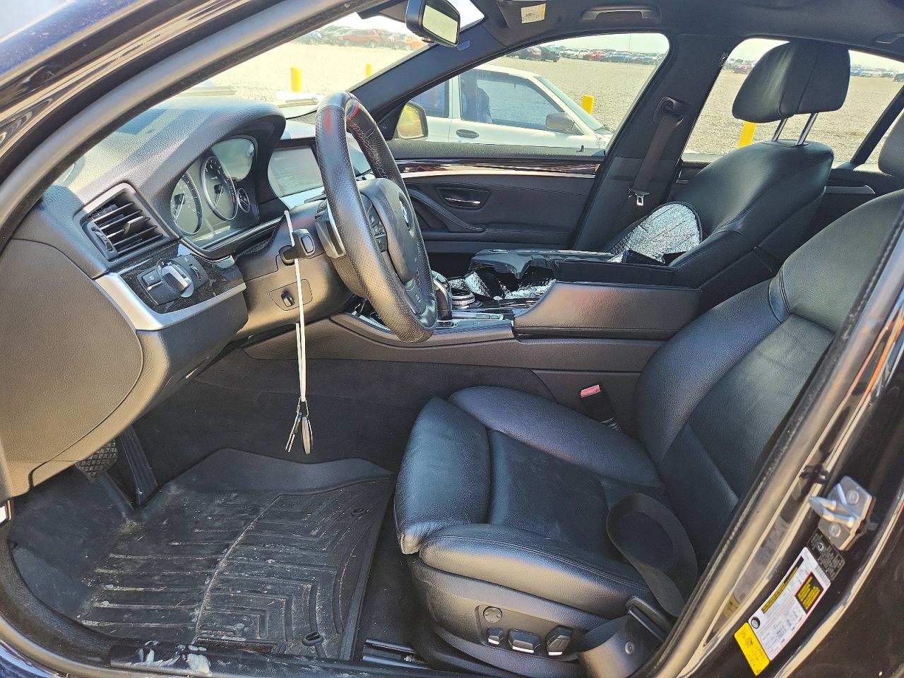2012 Bmw 535 I Black vin: WBAFR7C52CC809841