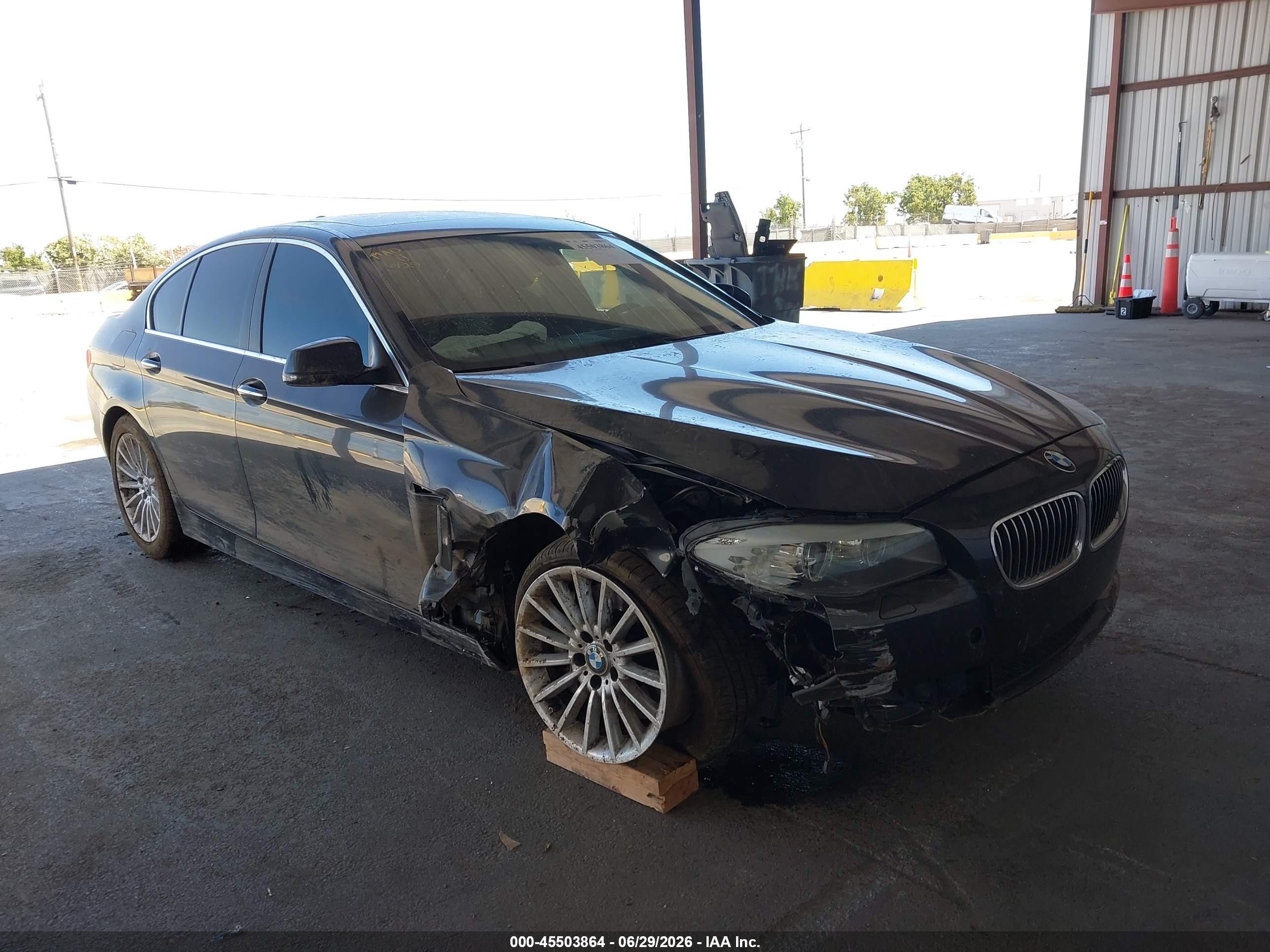 2012 Bmw 535i   Gray vin: WBAFR7C52CC810195