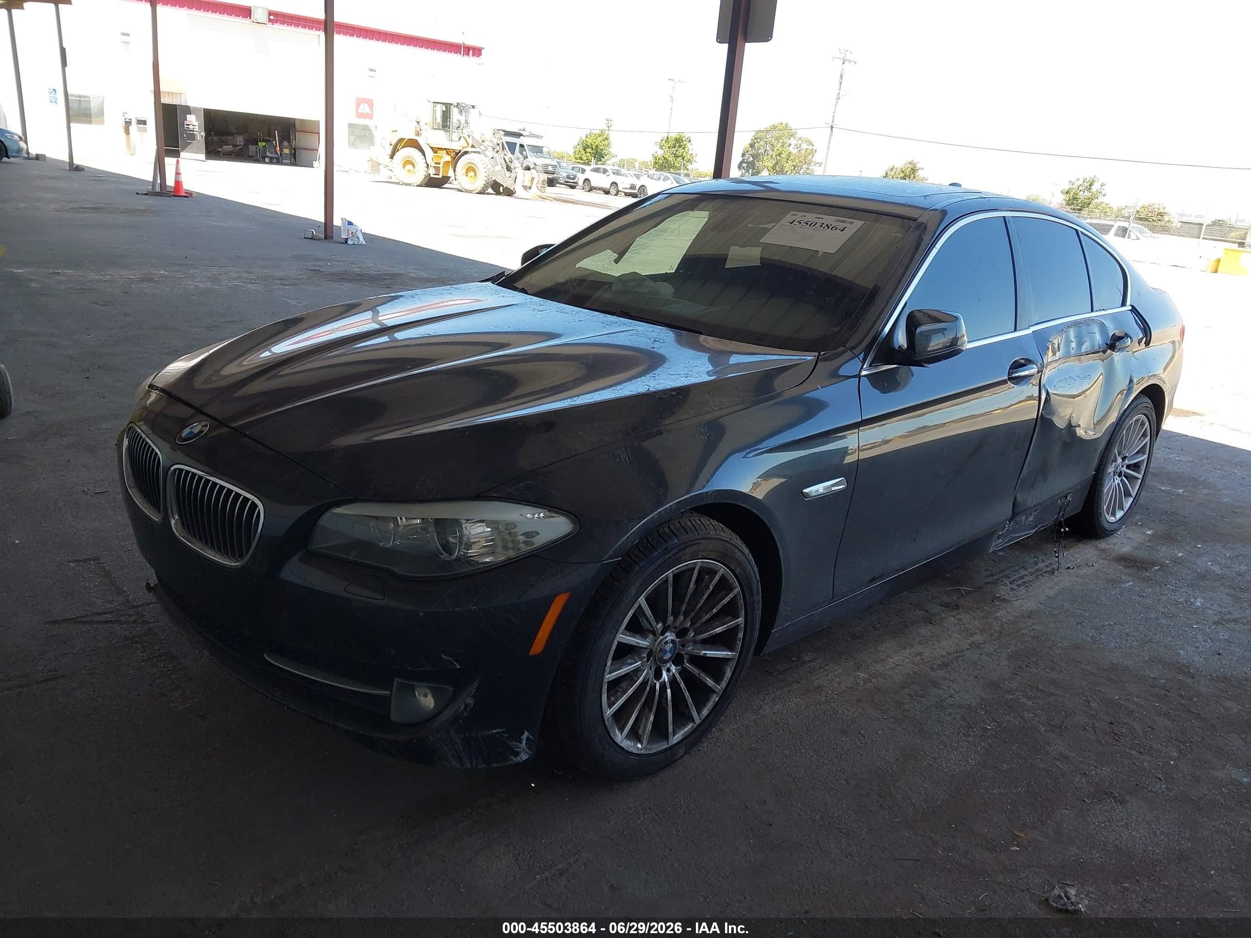 2012 Bmw 535i   Gray vin: WBAFR7C52CC810195