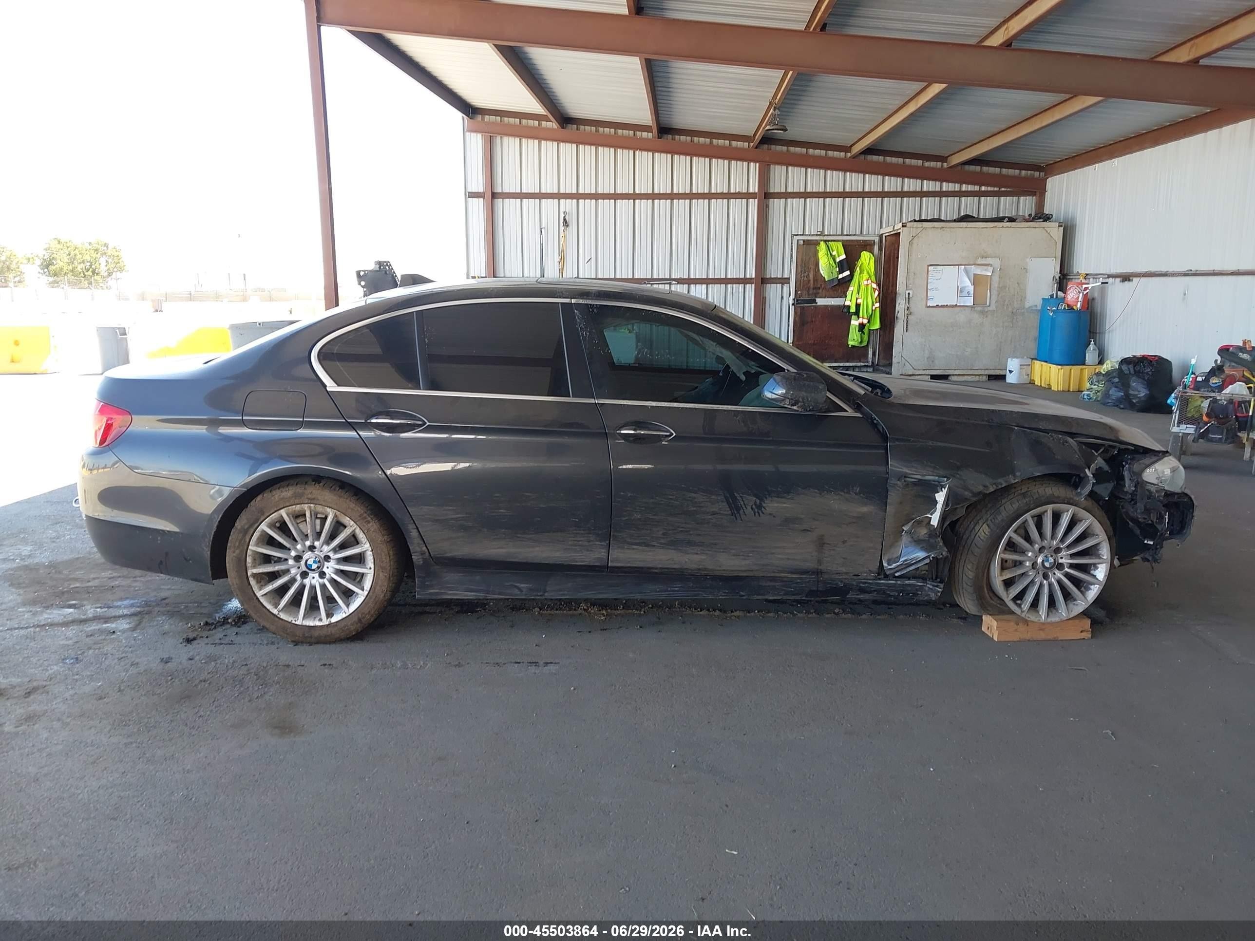 2012 Bmw 535i   Gray vin: WBAFR7C52CC810195