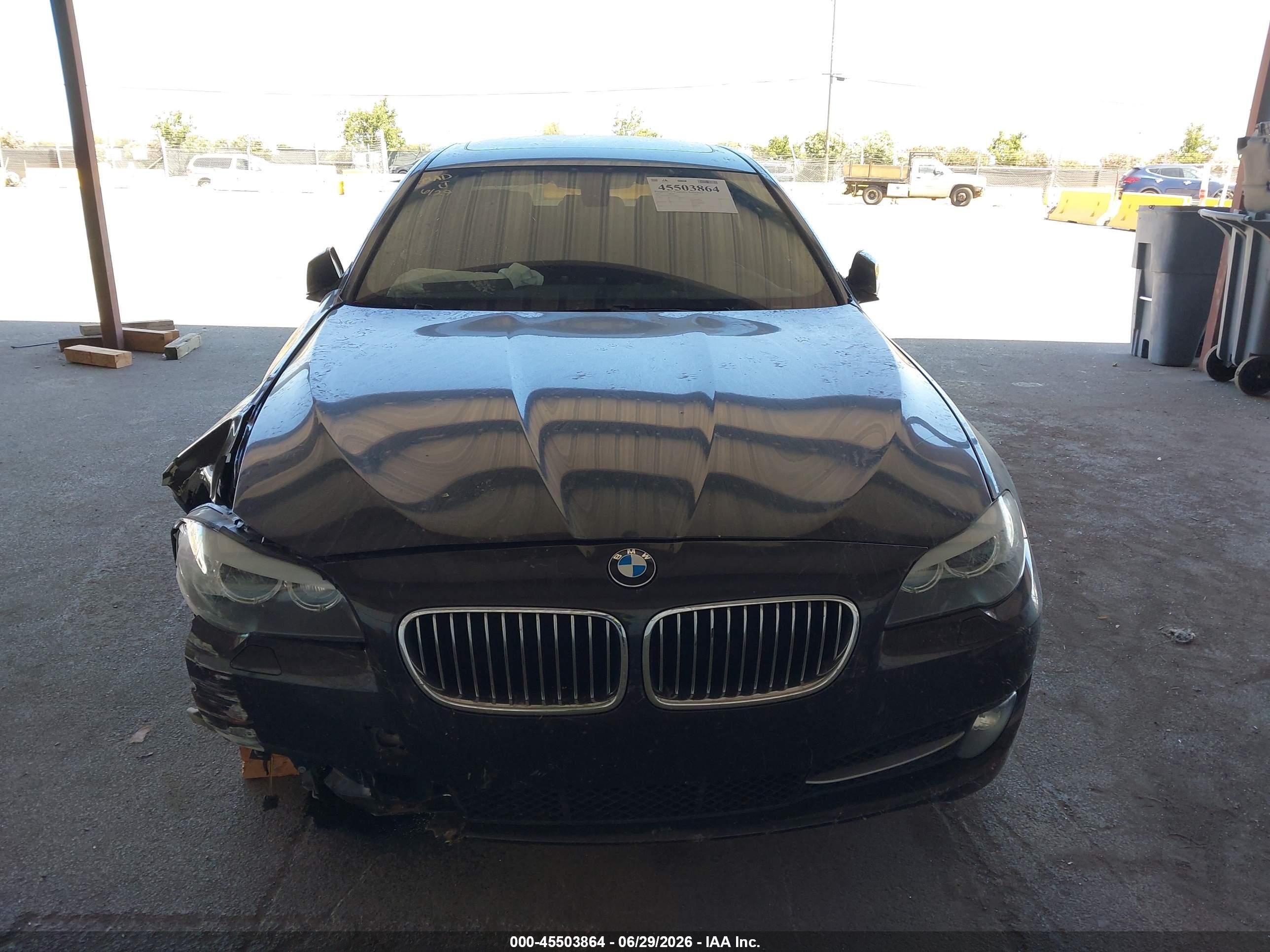 2012 Bmw 535i   Gray vin: WBAFR7C52CC810195