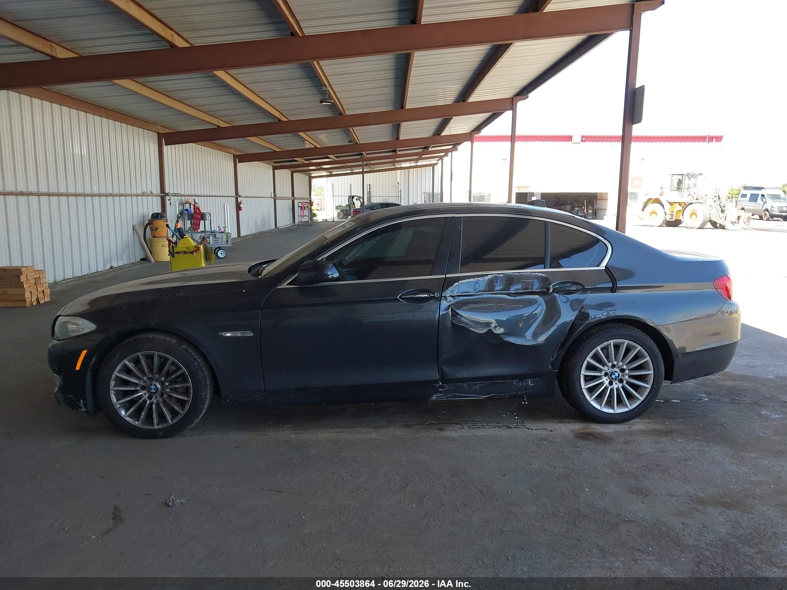 2012 Bmw 535i   Gray vin: WBAFR7C52CC810195