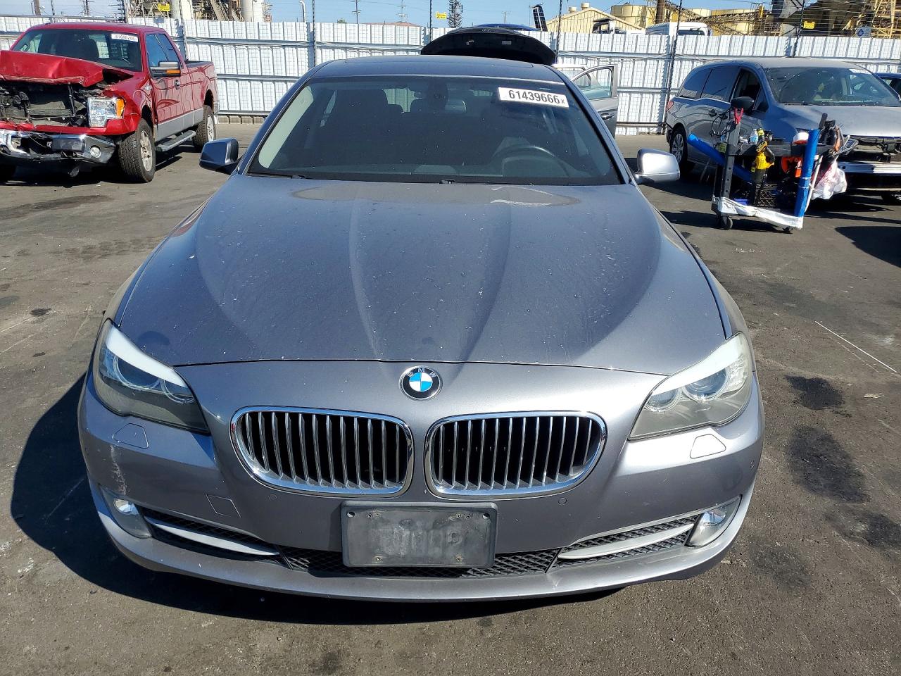 2012 Bmw 535 I Серебряный vin: WBAFR7C52CC812299