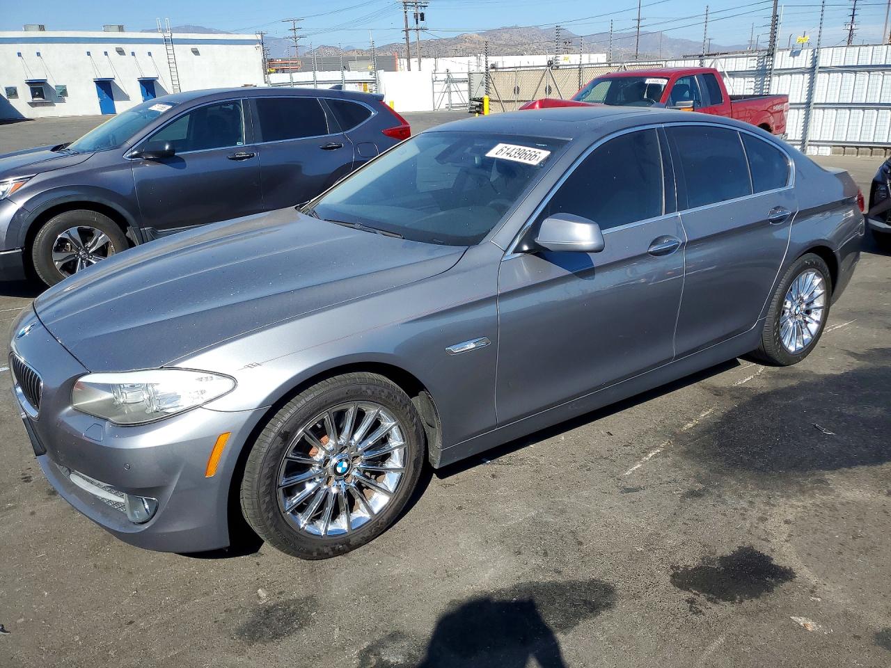 2012 Bmw 535 I Серебряный vin: WBAFR7C52CC812299