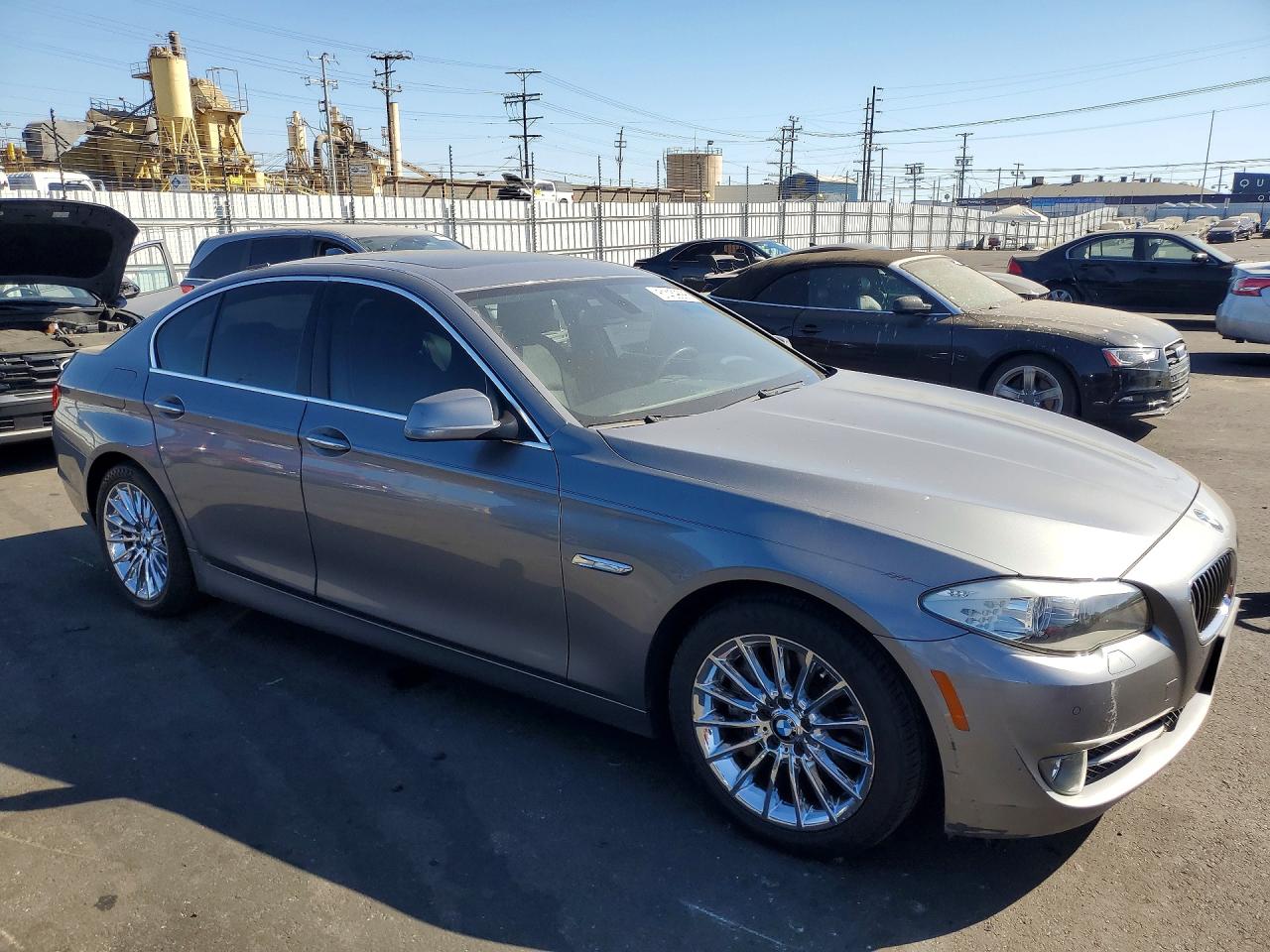 2012 Bmw 535 I Серебряный vin: WBAFR7C52CC812299