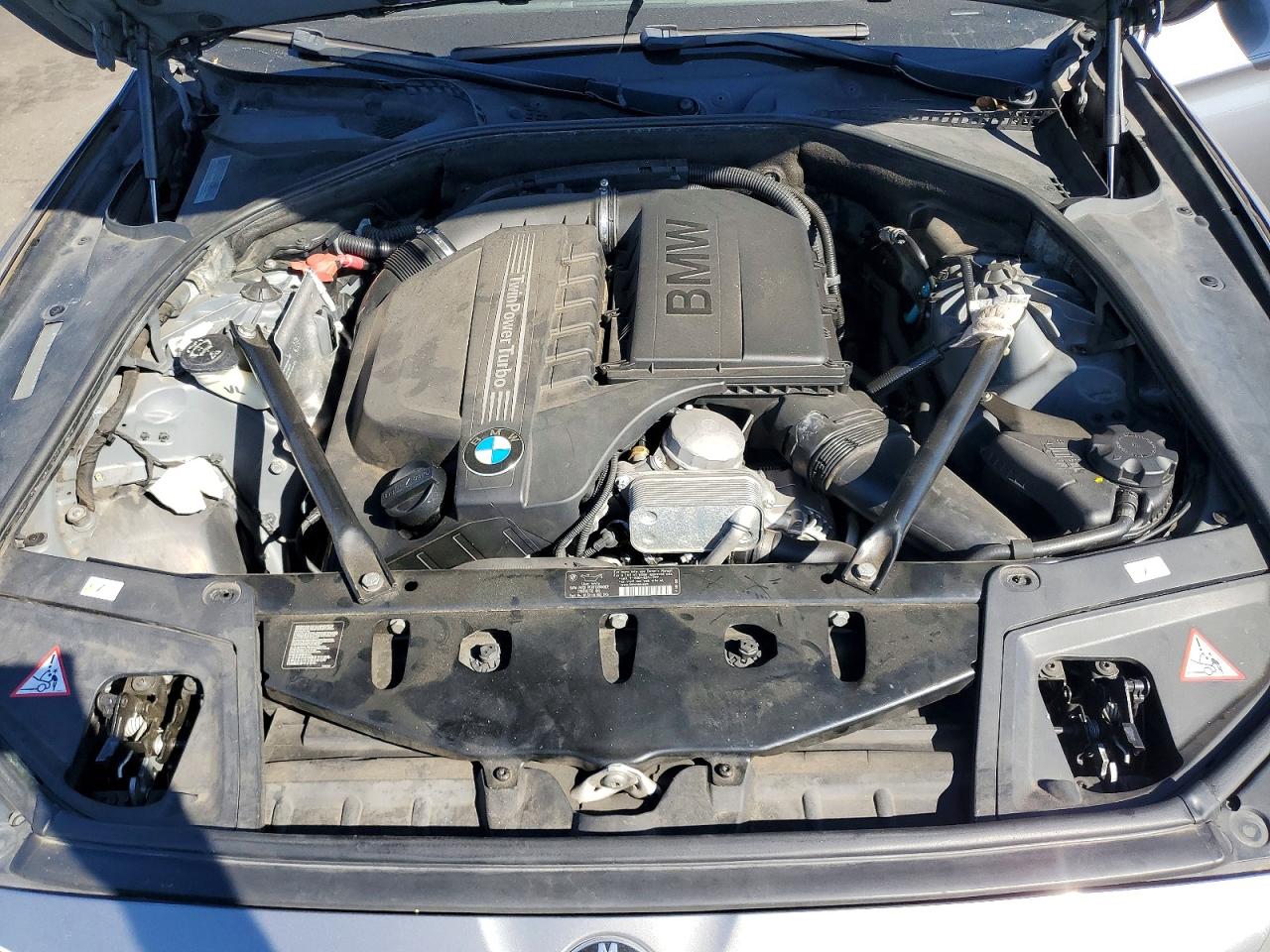 2012 Bmw 535 I Серебряный vin: WBAFR7C52CC812299