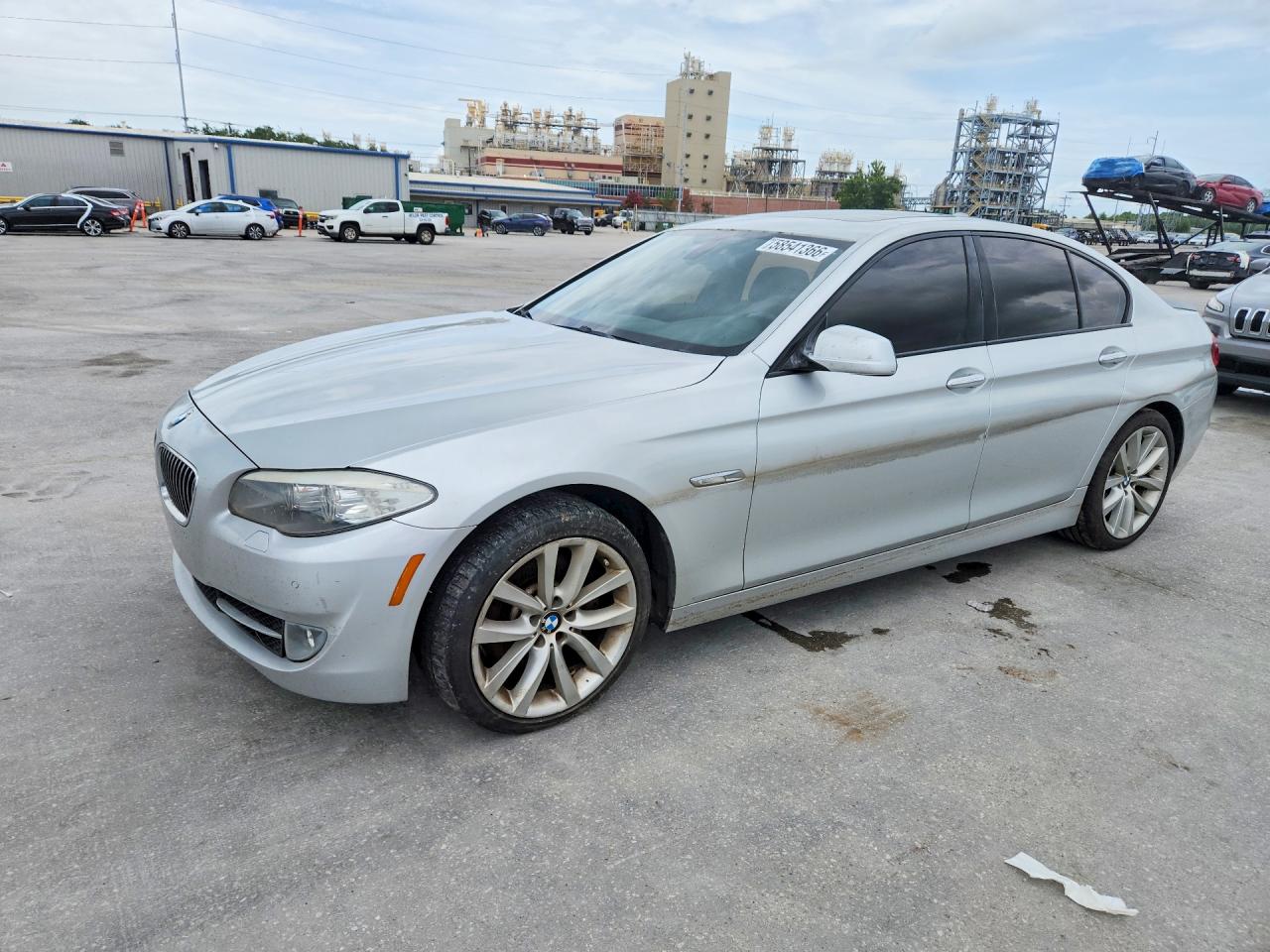 2012 Bmw 535 I Серебряный vin: WBAFR7C52CC815235