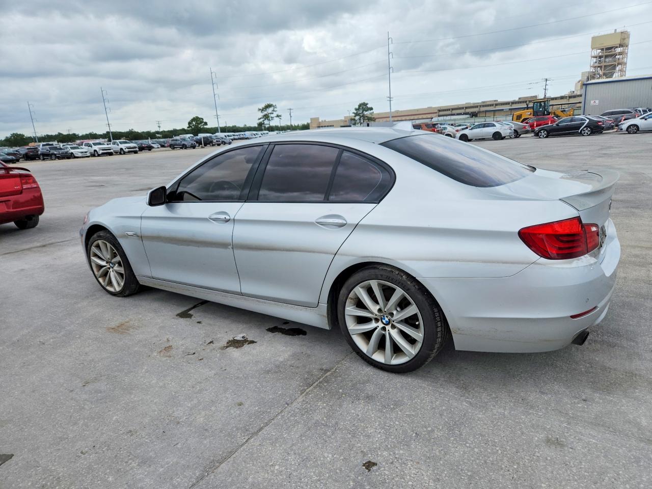 2012 Bmw 535 I Silver vin: WBAFR7C52CC815235