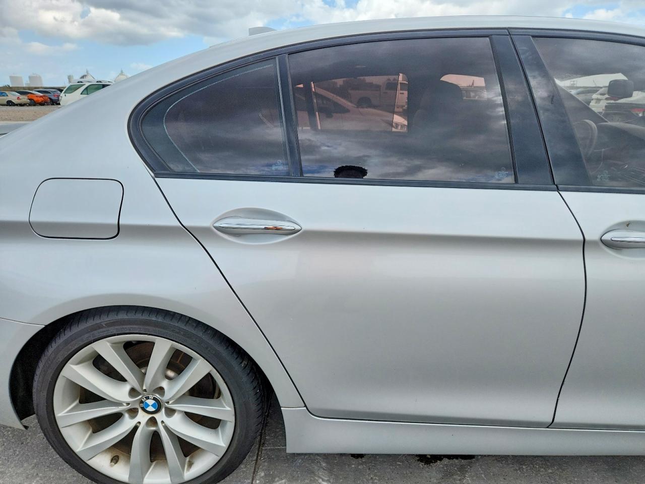 2012 Bmw 535 I Silver vin: WBAFR7C52CC815235