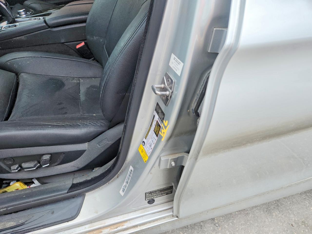 2012 Bmw 535 I Silver vin: WBAFR7C52CC815235