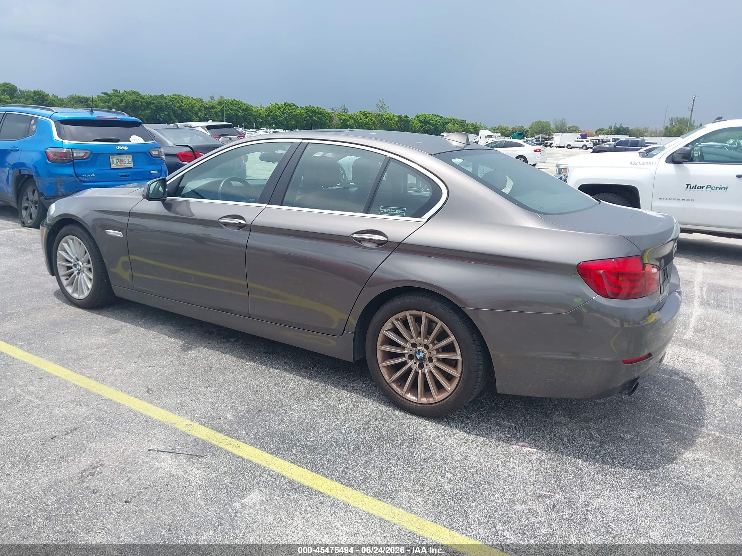 2013 Bmw 535i   Brown vin: WBAFR7C52DC822848