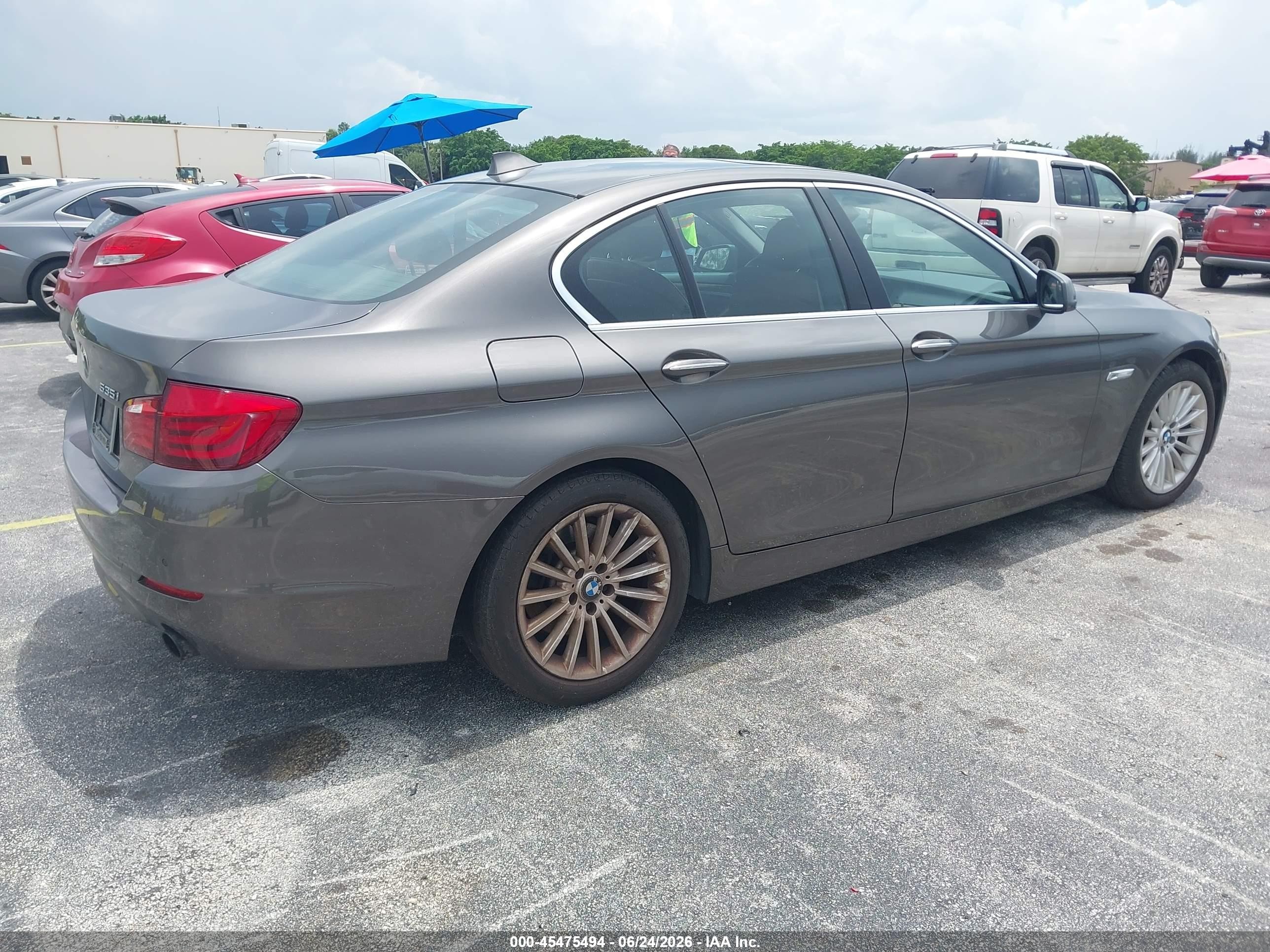 2013 Bmw 535i   Brown vin: WBAFR7C52DC822848