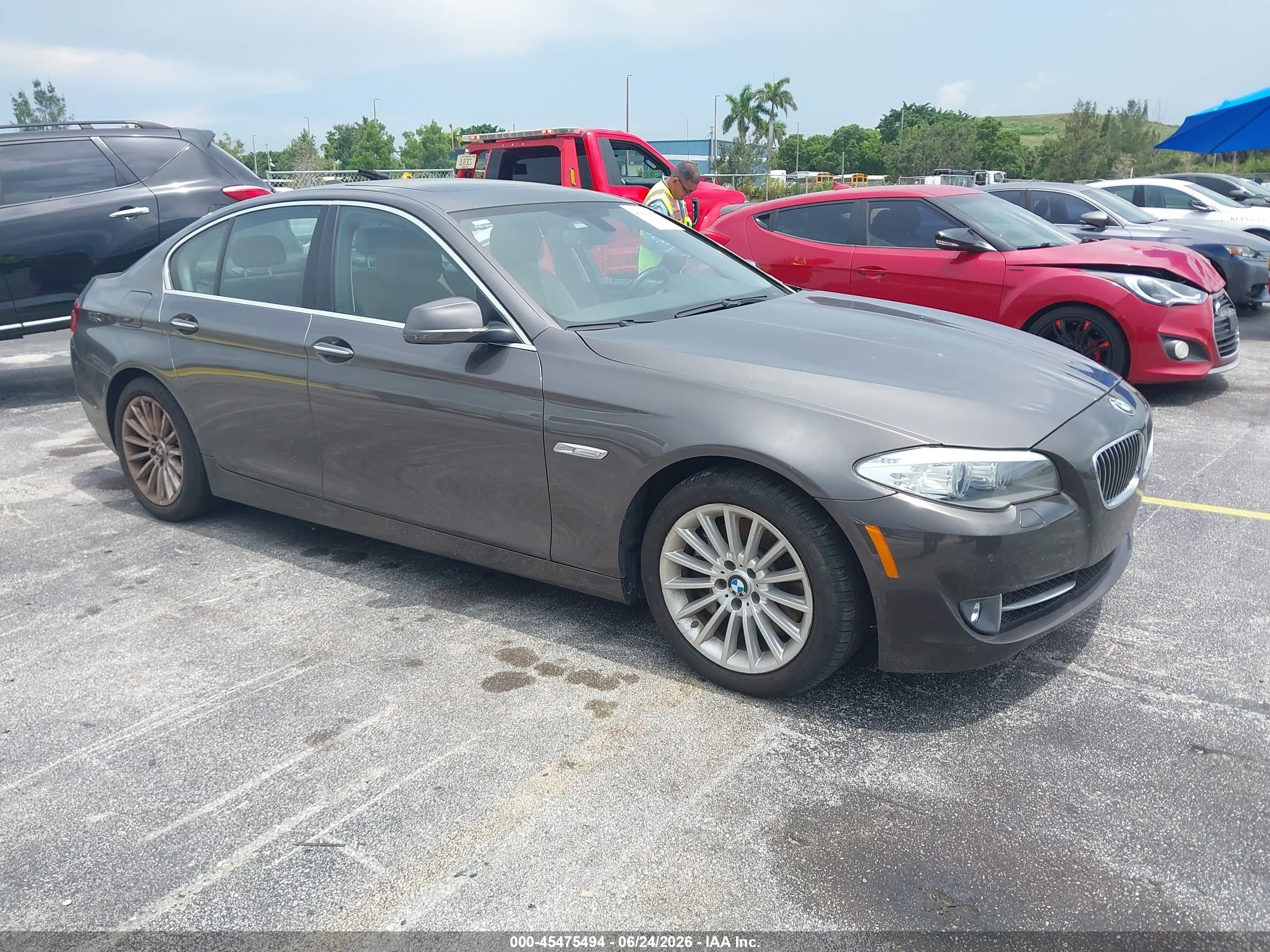 2013 Bmw 535i   Brown vin: WBAFR7C52DC822848