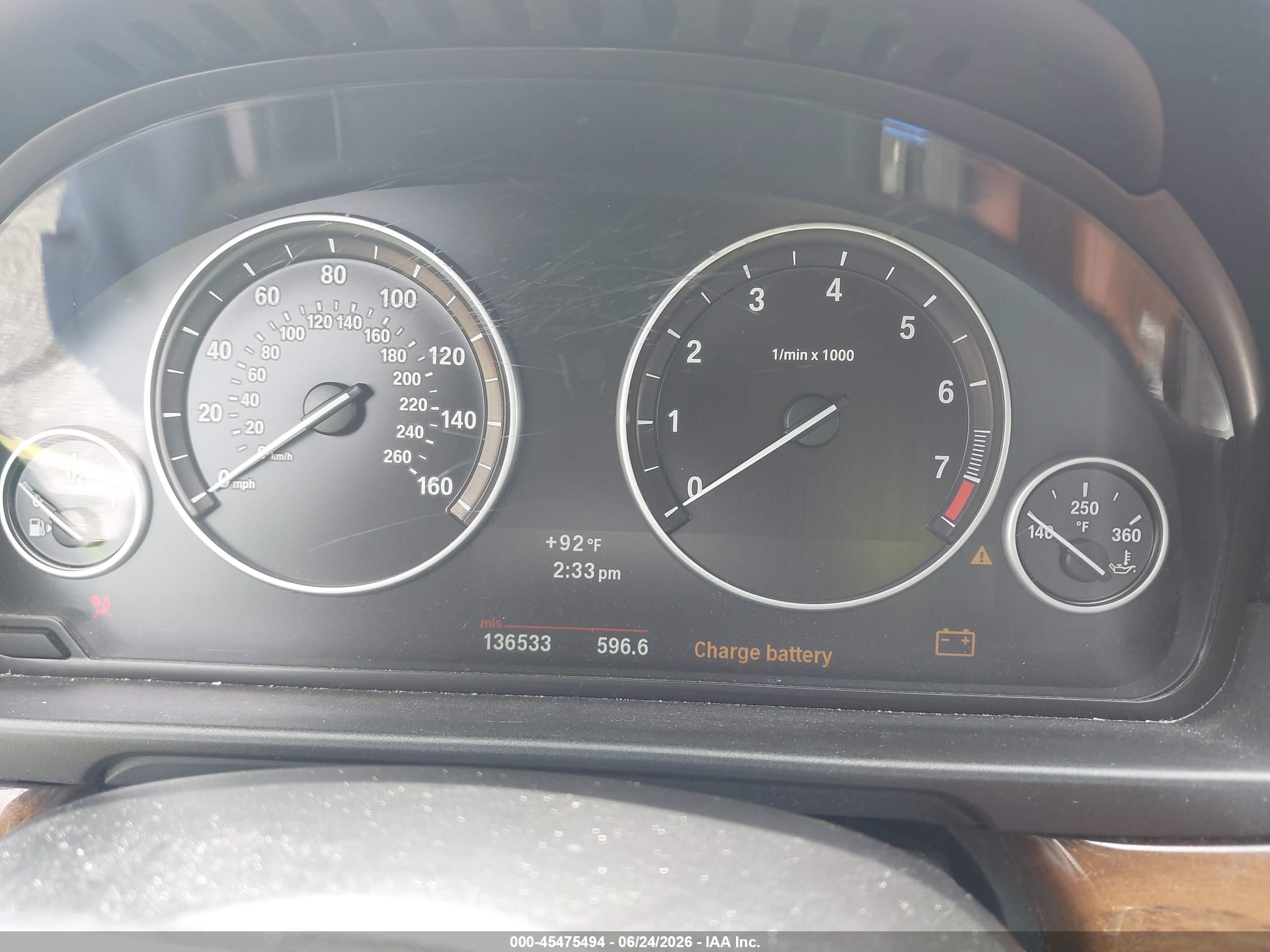 2013 Bmw 535i   Brown vin: WBAFR7C52DC822848