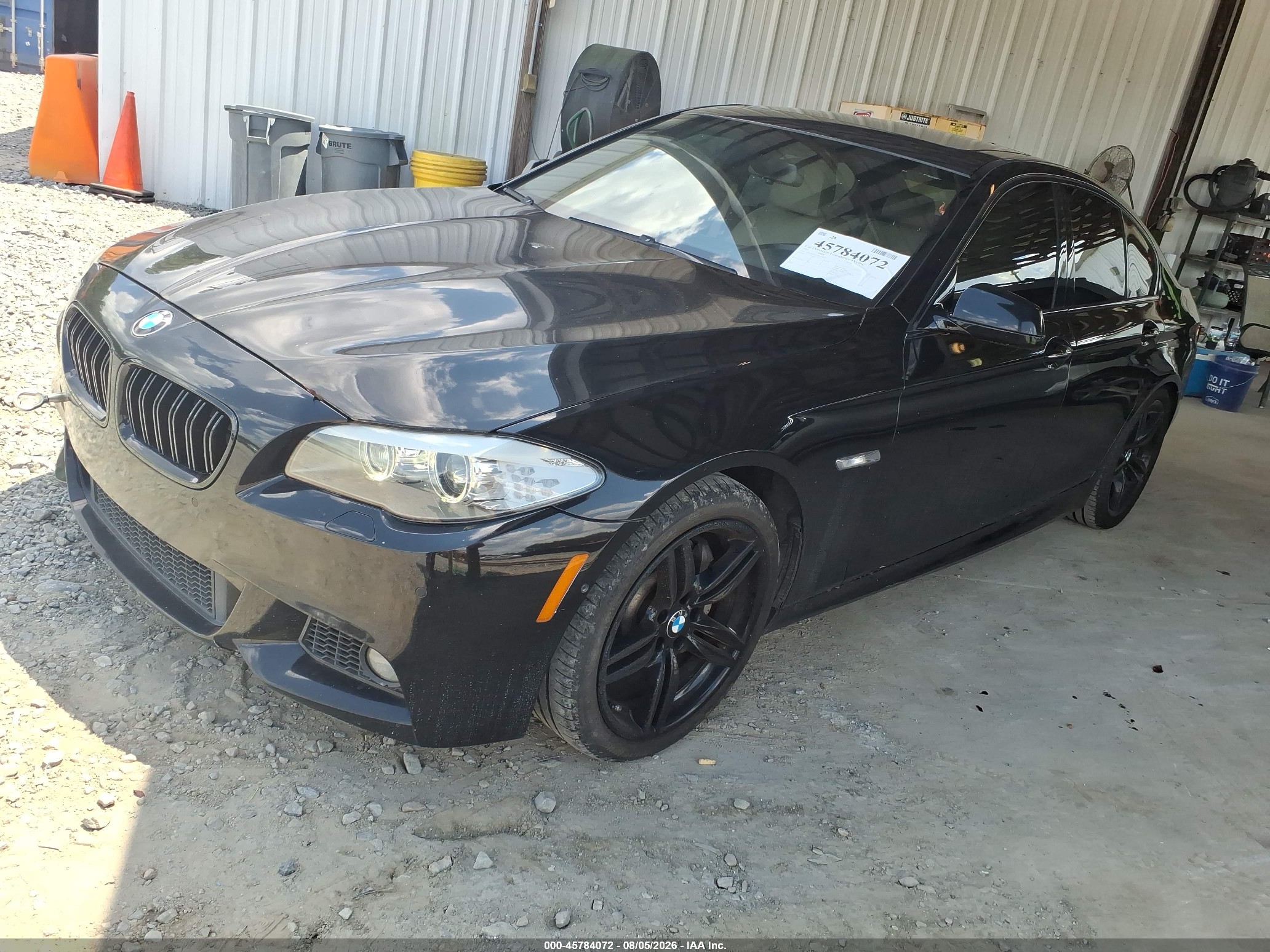 2013 Bmw 535i   Черный vin: WBAFR7C52DC826169