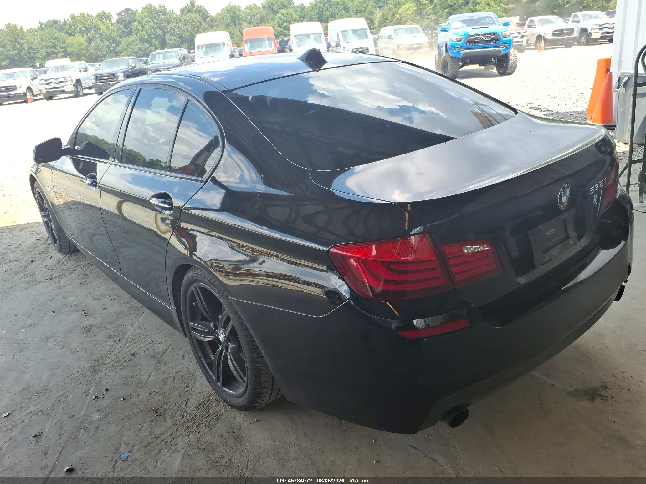 2013 Bmw 535i   Черный vin: WBAFR7C52DC826169