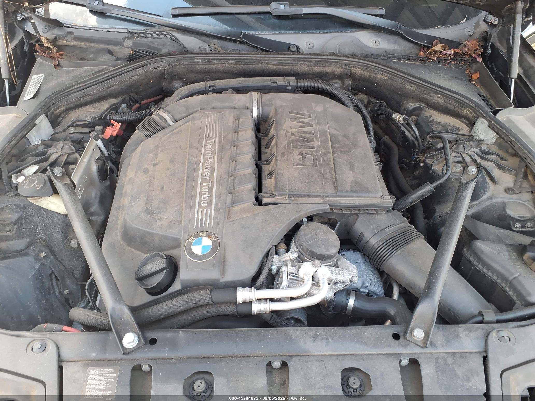 2013 Bmw 535i   Черный vin: WBAFR7C52DC826169