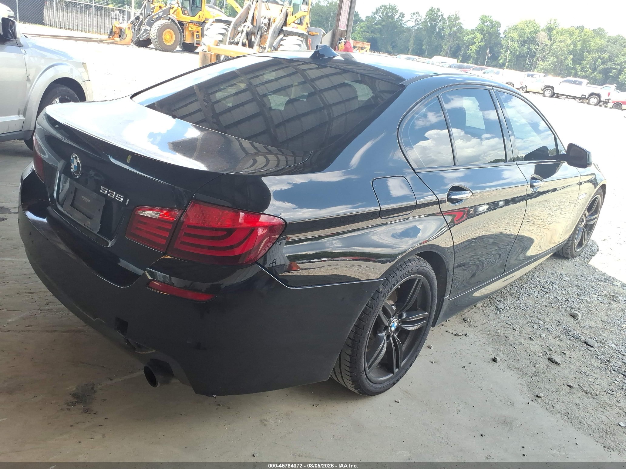 2013 Bmw 535i   Черный vin: WBAFR7C52DC826169