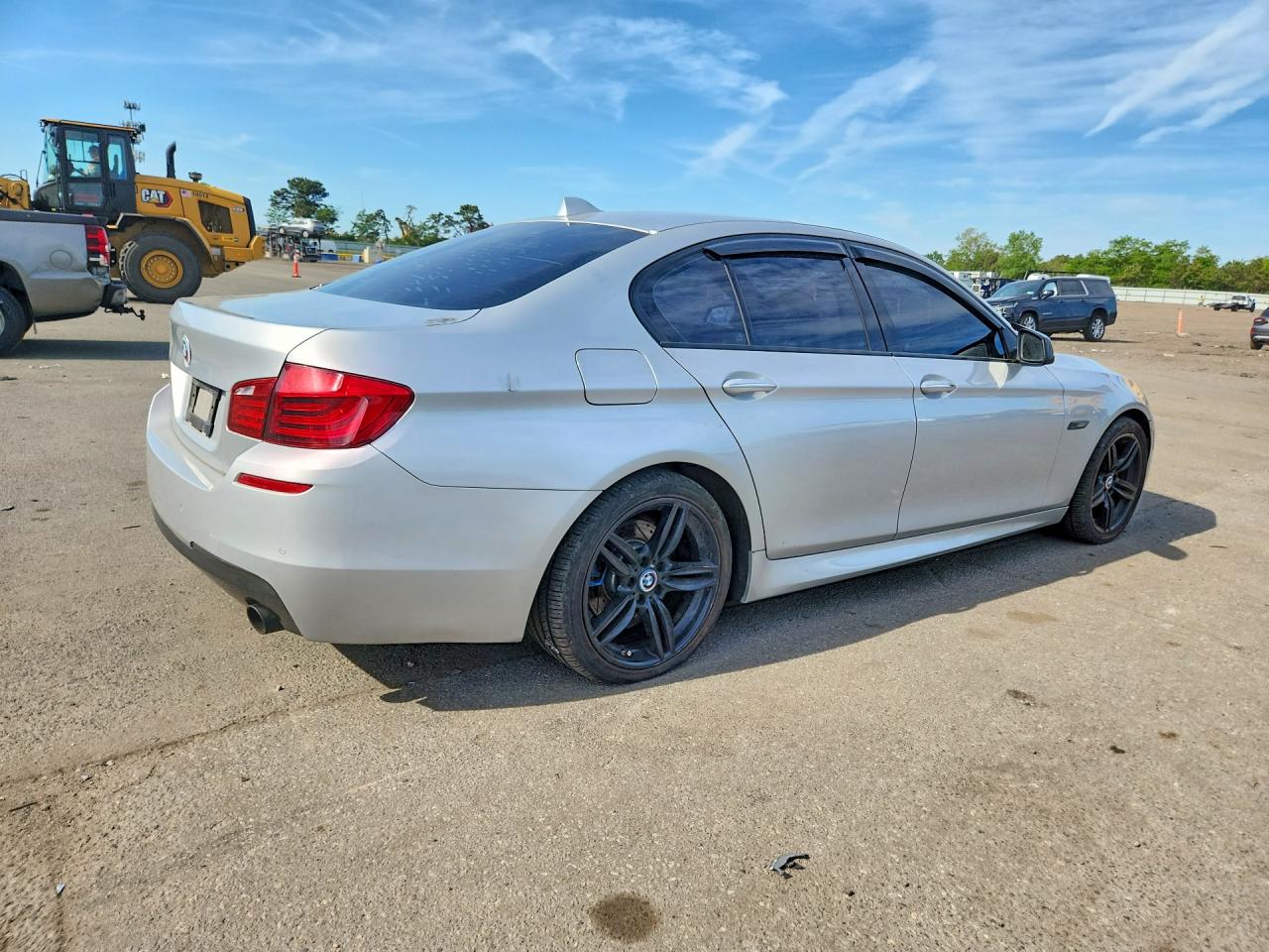 2013 Bmw 535 I Gray vin: WBAFR7C52DC829458