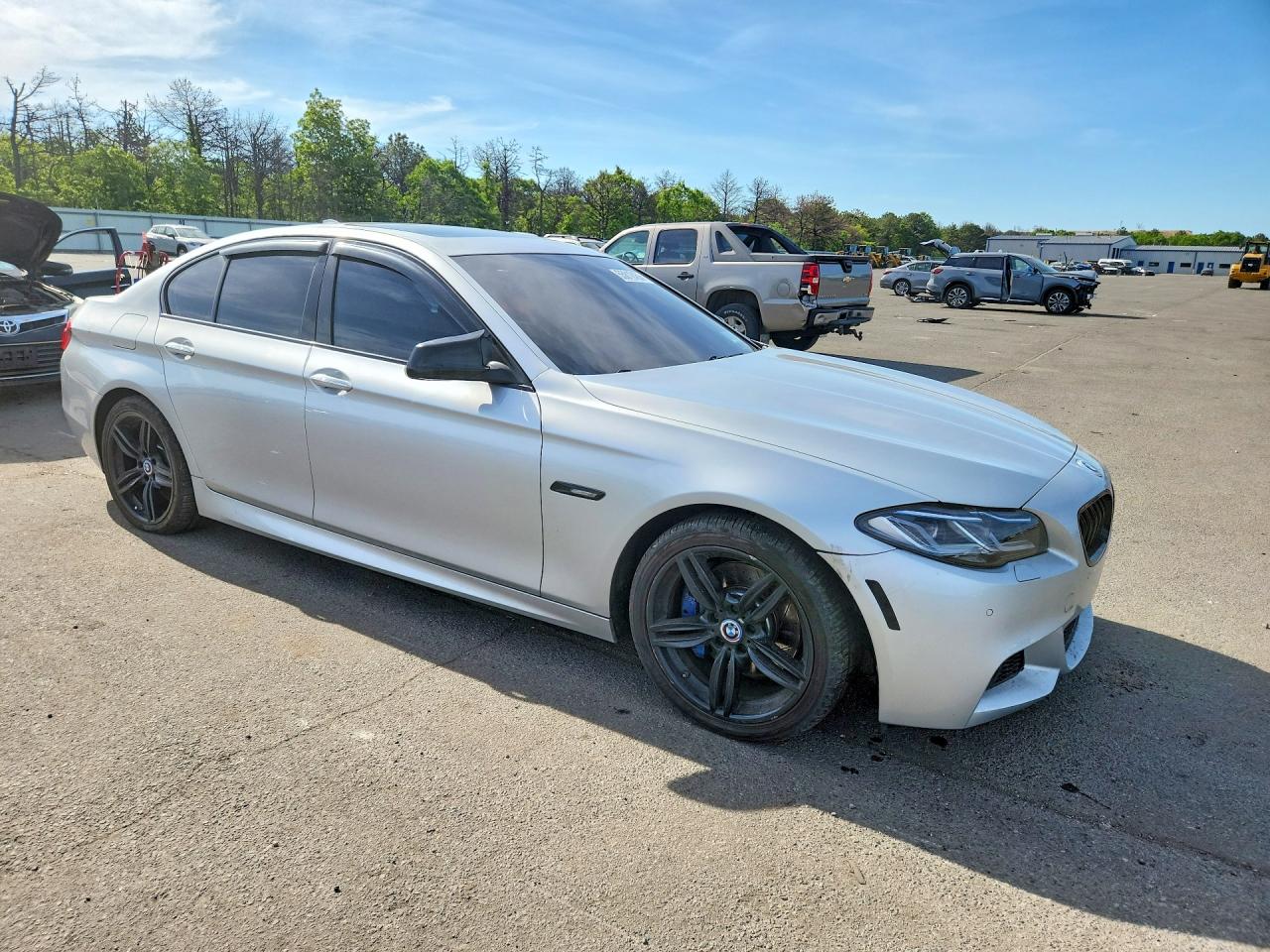 2013 Bmw 535 I Gray vin: WBAFR7C52DC829458