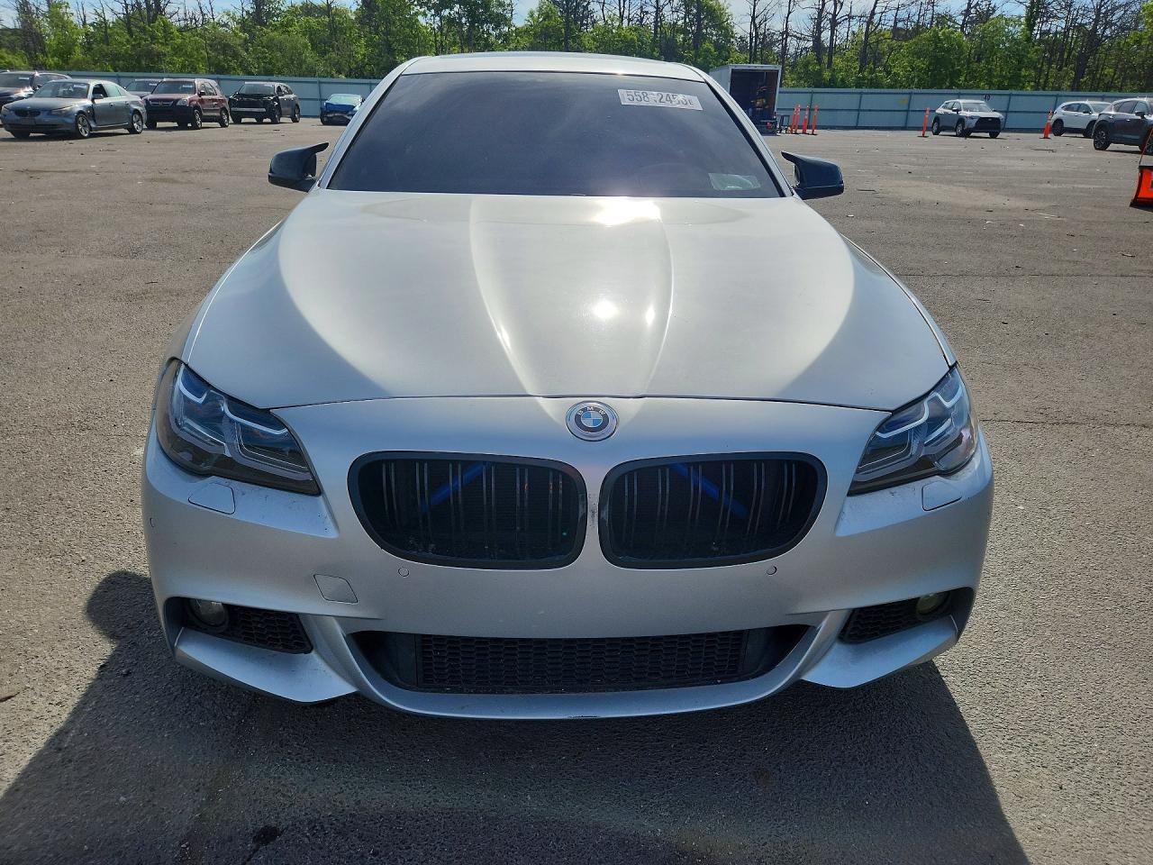 2013 Bmw 535 I Gray vin: WBAFR7C52DC829458