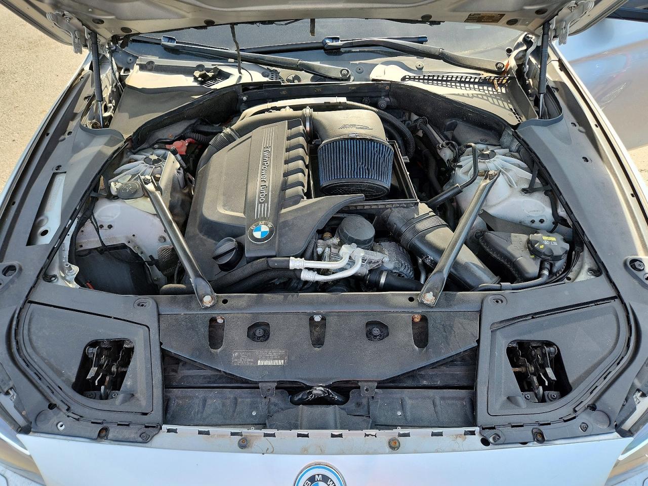 2013 Bmw 535 I Gray vin: WBAFR7C52DC829458
