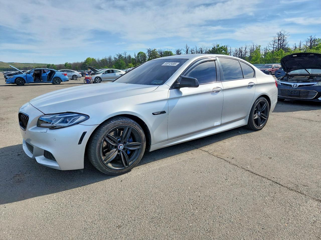 2013 Bmw 535 I Gray vin: WBAFR7C52DC829458