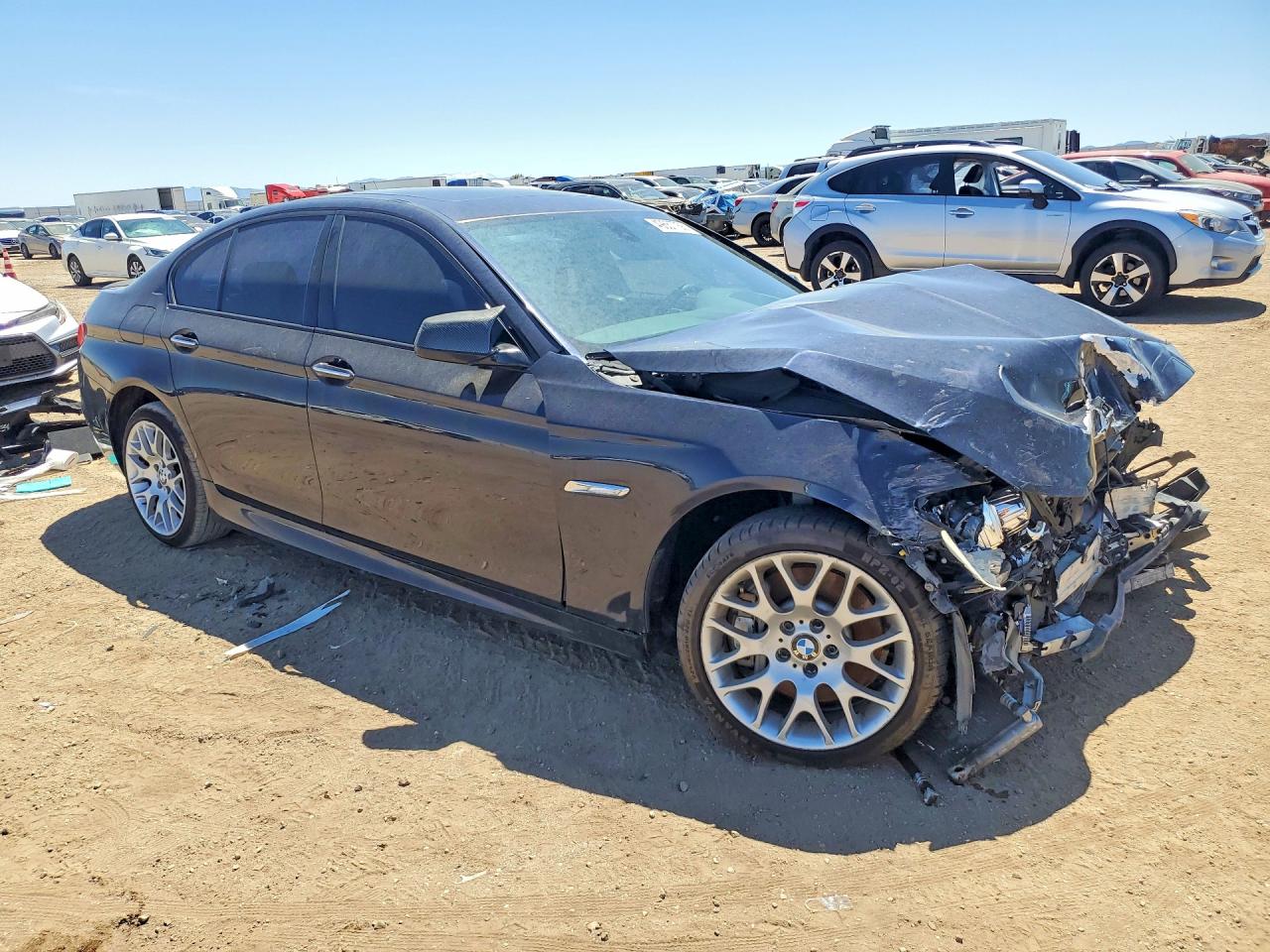 2013 Bmw 535 I Black vin: WBAFR7C52DC829511