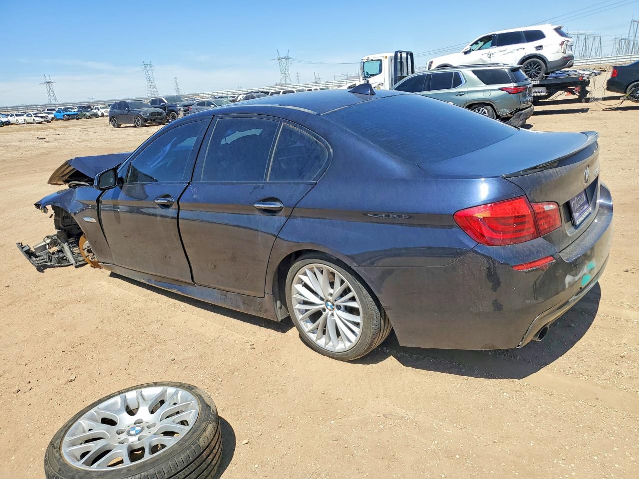 2013 Bmw 535 I Black vin: WBAFR7C52DC829511