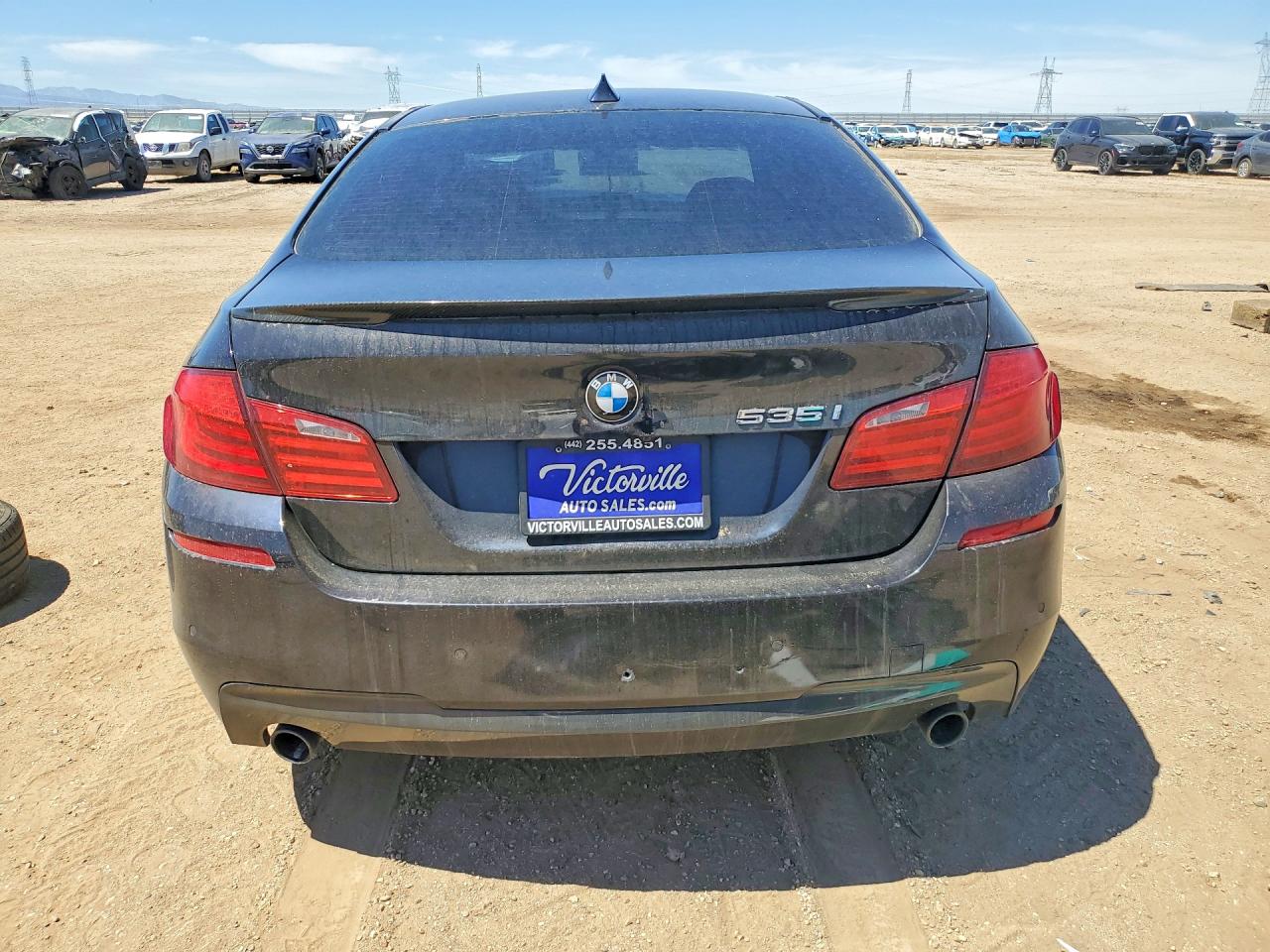 2013 Bmw 535 I Black vin: WBAFR7C52DC829511