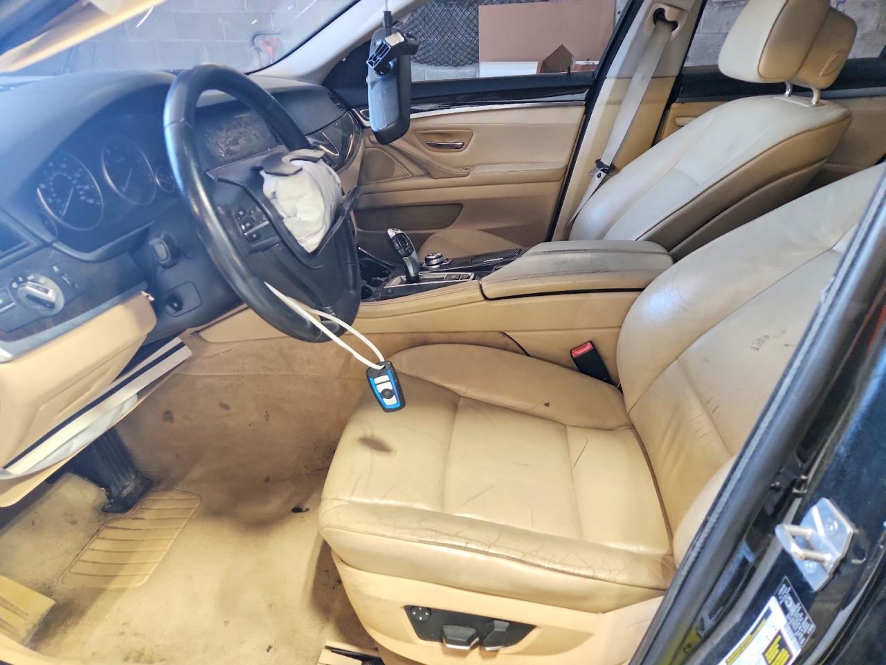 2011 Bmw 535 I Black vin: WBAFR7C53BC266269
