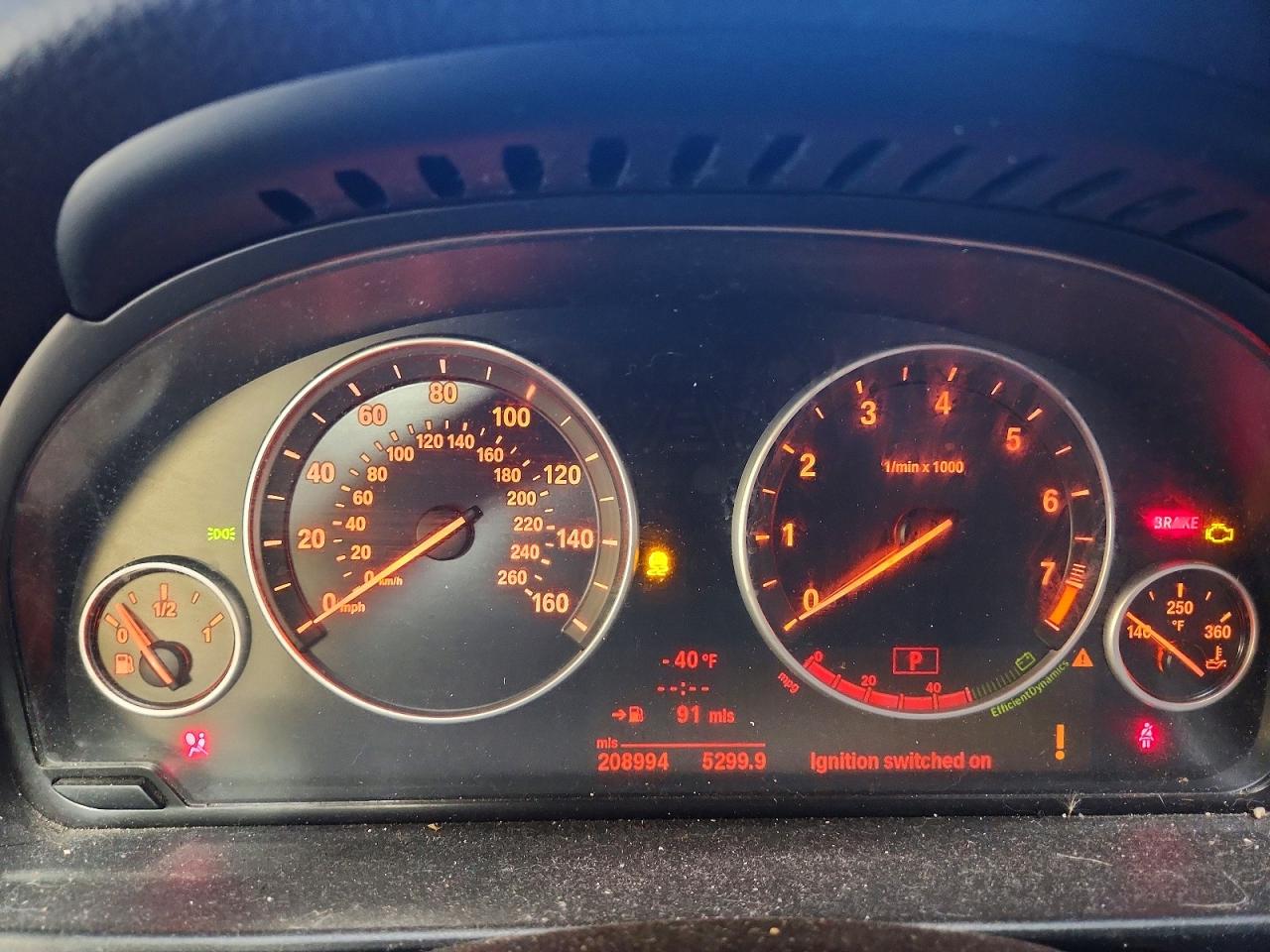 2011 Bmw 535 I Black vin: WBAFR7C53BC266269