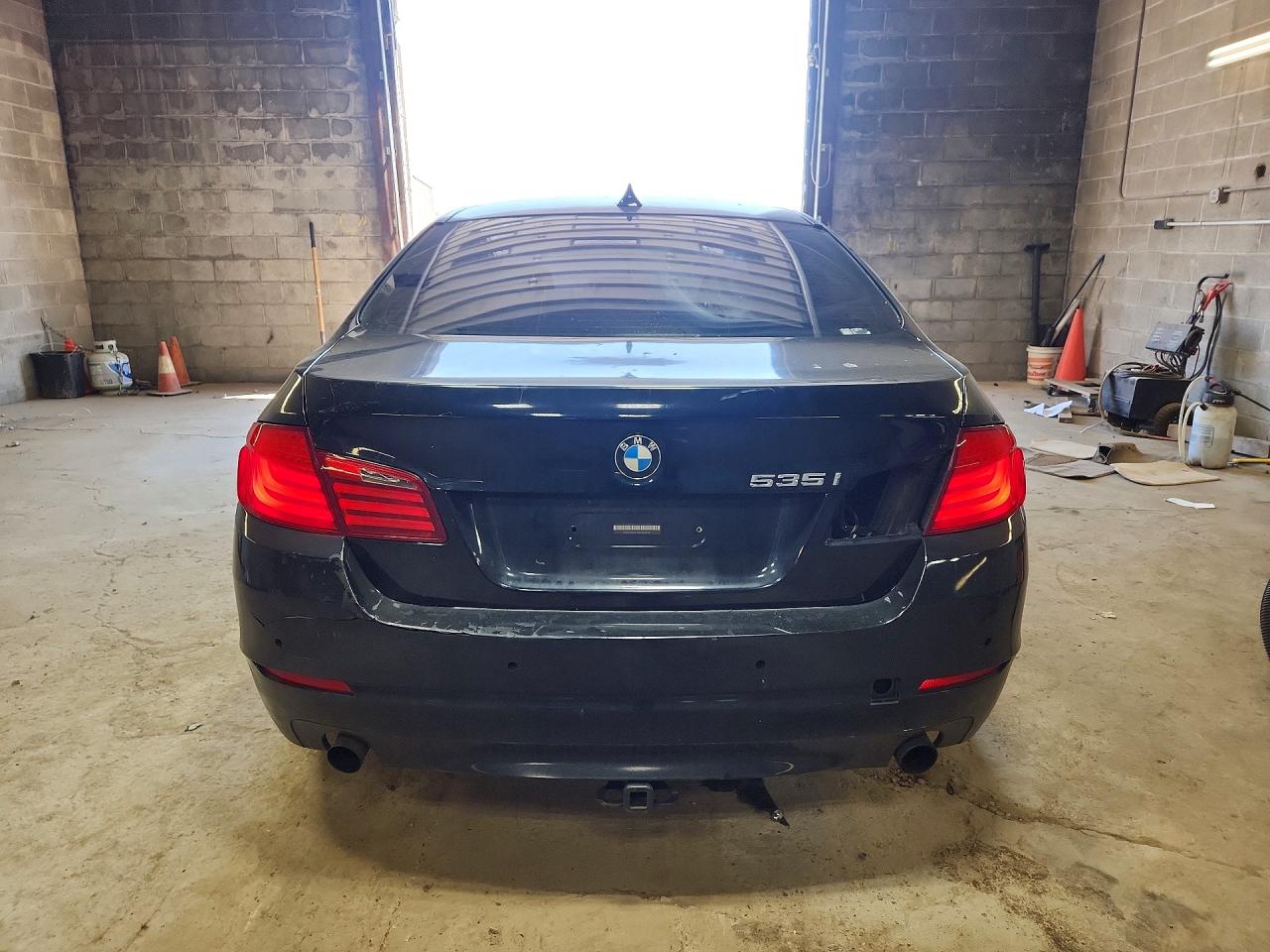 2011 Bmw 535 I Black vin: WBAFR7C53BC266269