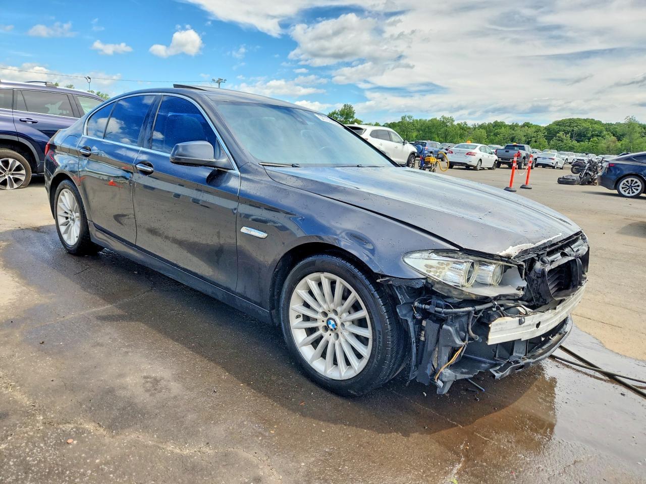 2011 Bmw 535 I Charcoal vin: WBAFR7C53BC601689