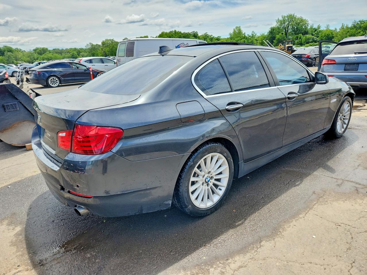 2011 Bmw 535 I Charcoal vin: WBAFR7C53BC601689