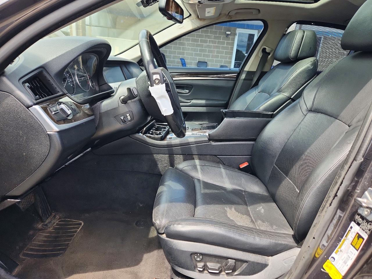 2011 Bmw 535 I Charcoal vin: WBAFR7C53BC601689