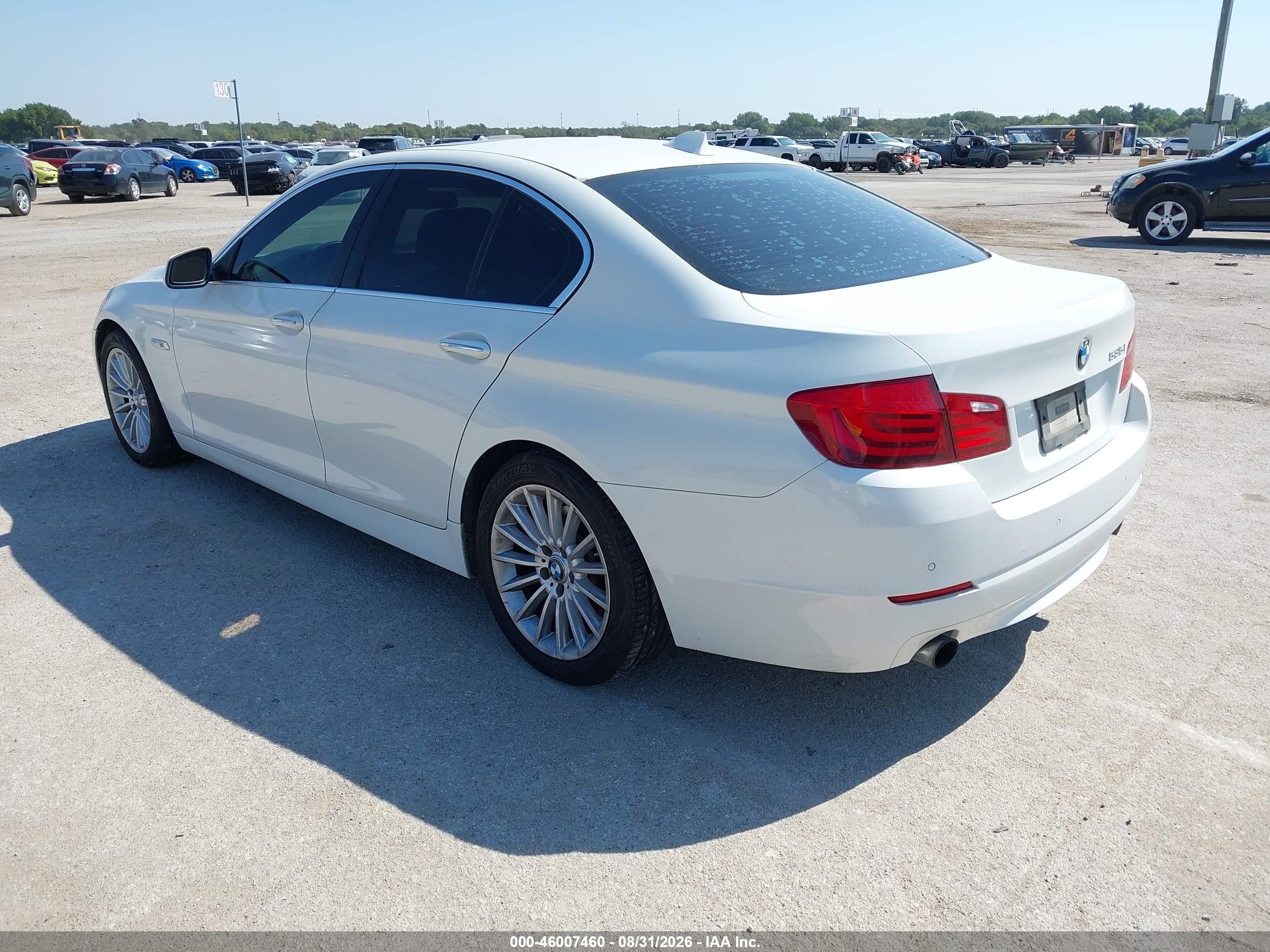 2011 Bmw 535i   White vin: WBAFR7C53BC806896