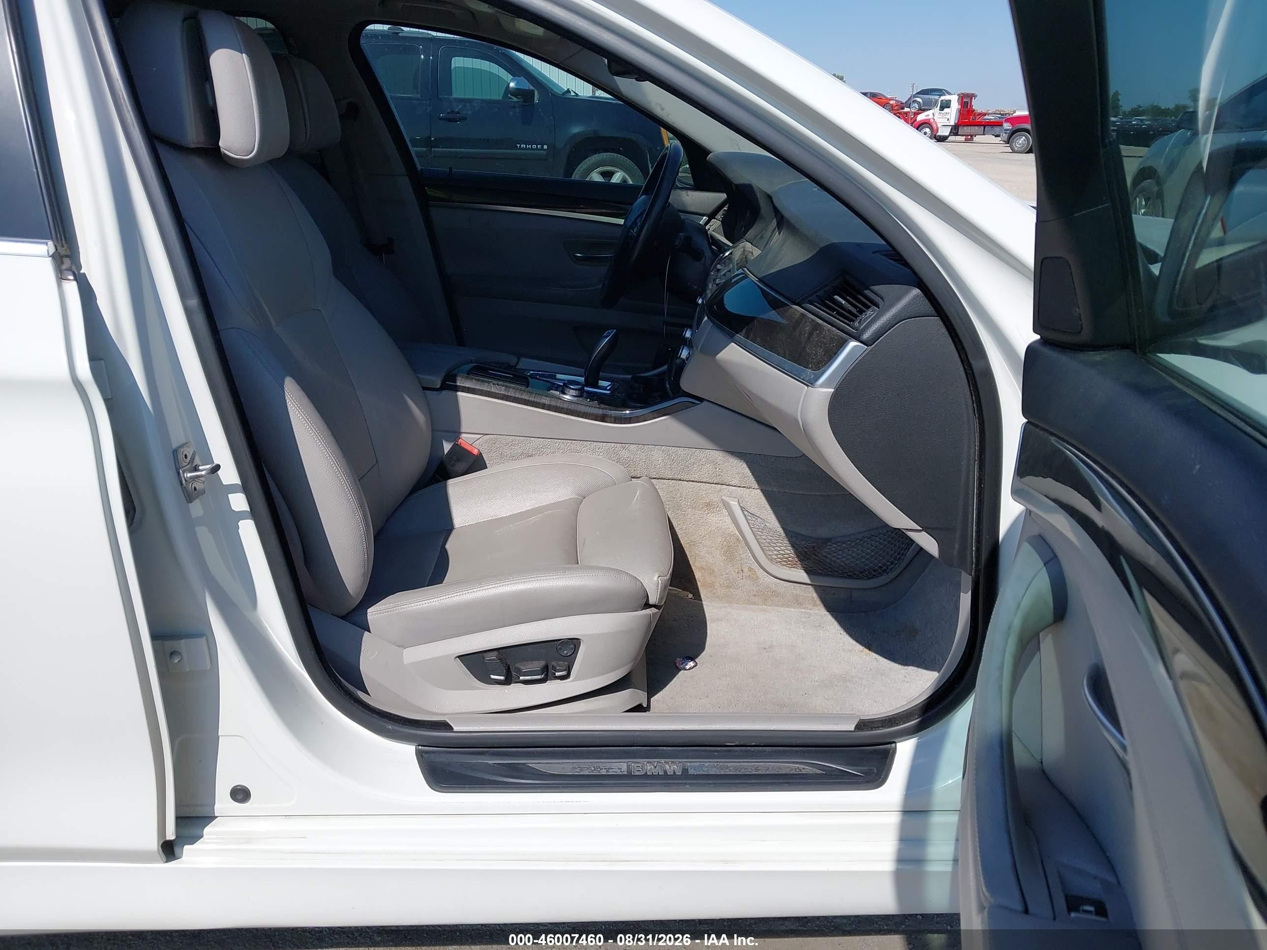 2011 Bmw 535i   White vin: WBAFR7C53BC806896