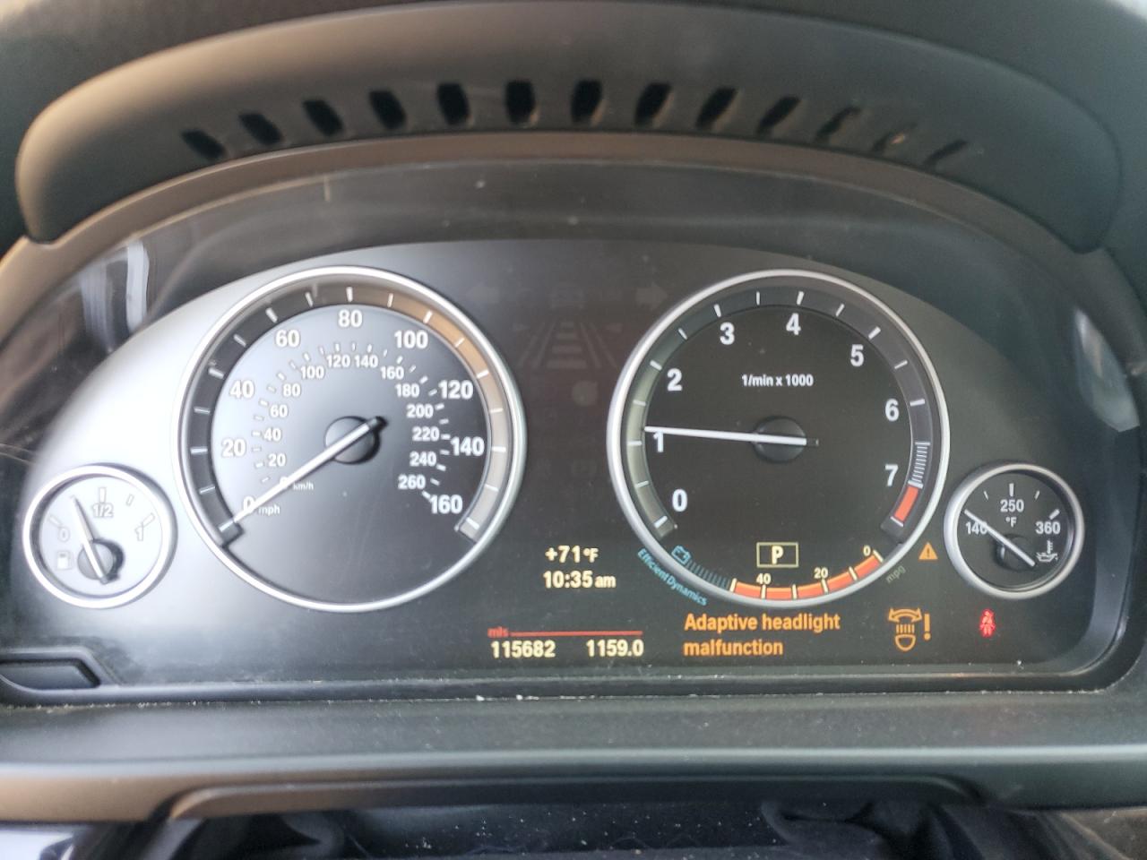2012 Bmw 535 I Gray vin: WBAFR7C53CC810383