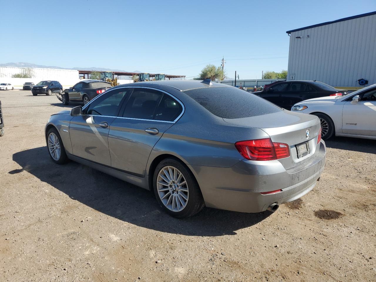 2012 Bmw 535 I Gray vin: WBAFR7C53CC810383