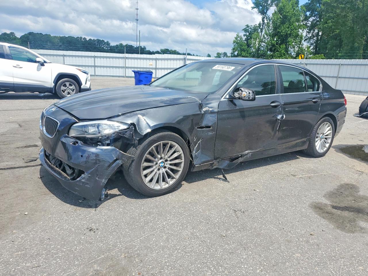 2012 Bmw 535 I Gray vin: WBAFR7C53CC816782