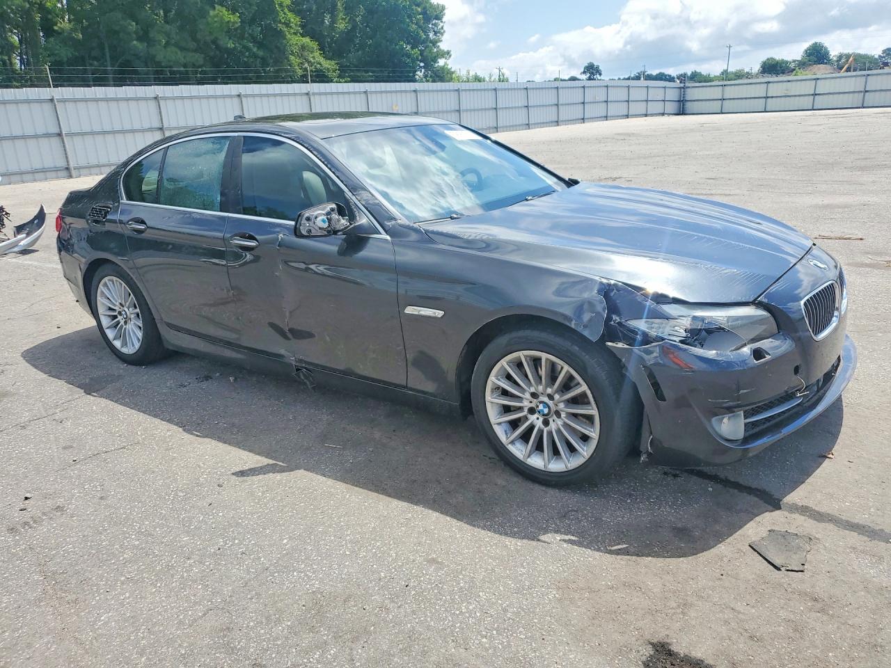 2012 Bmw 535 I Gray vin: WBAFR7C53CC816782
