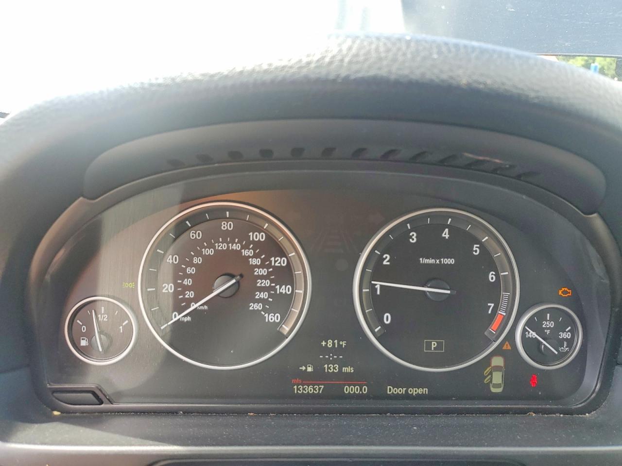 2012 Bmw 535 I Gray vin: WBAFR7C53CC816782
