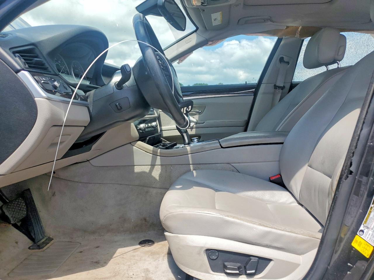 2012 Bmw 535 I Gray vin: WBAFR7C53CC816782