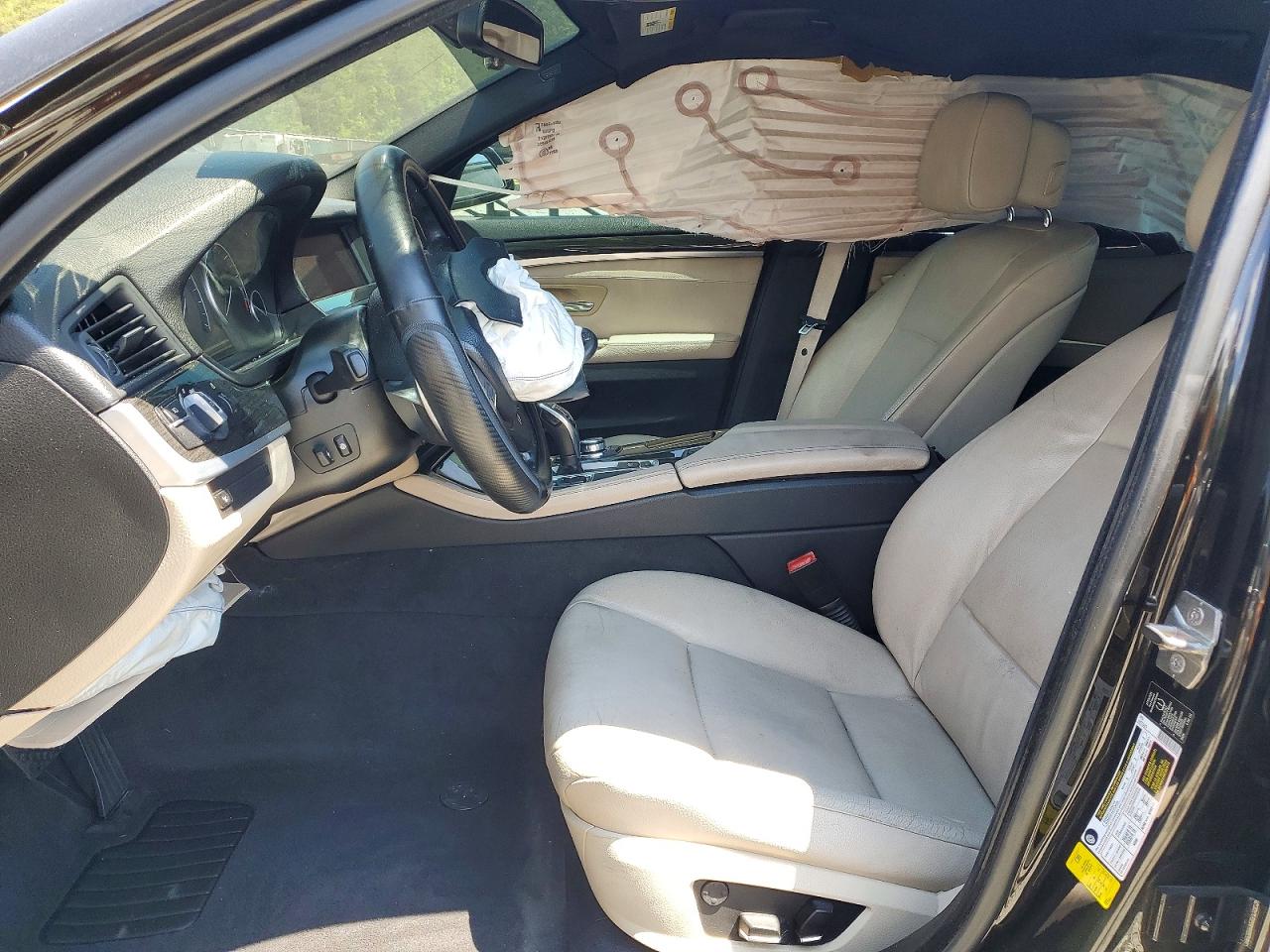 2013 Bmw 535 I Черный vin: WBAFR7C53DC817898