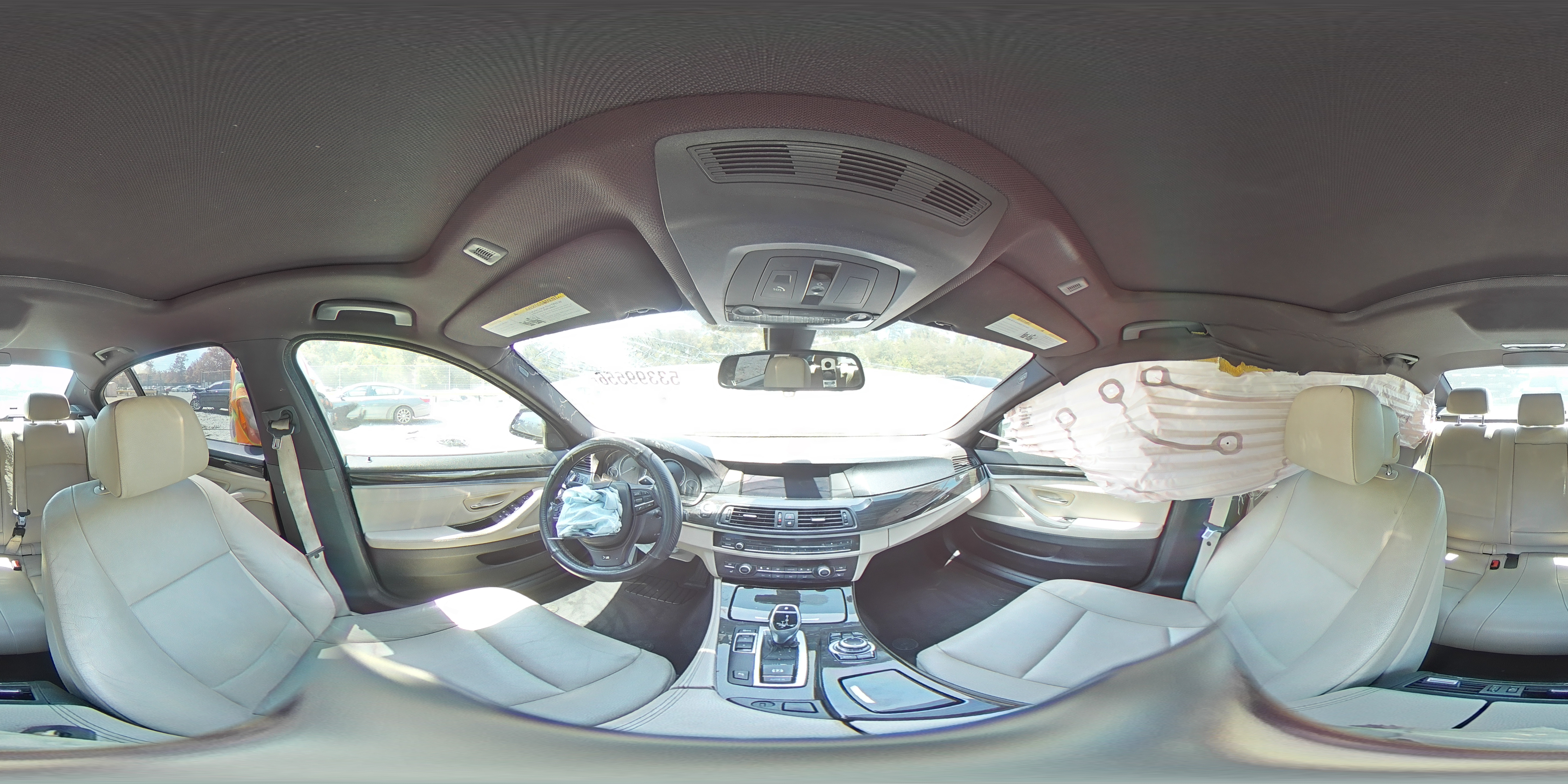 2013 Bmw 535 I Черный vin: WBAFR7C53DC817898