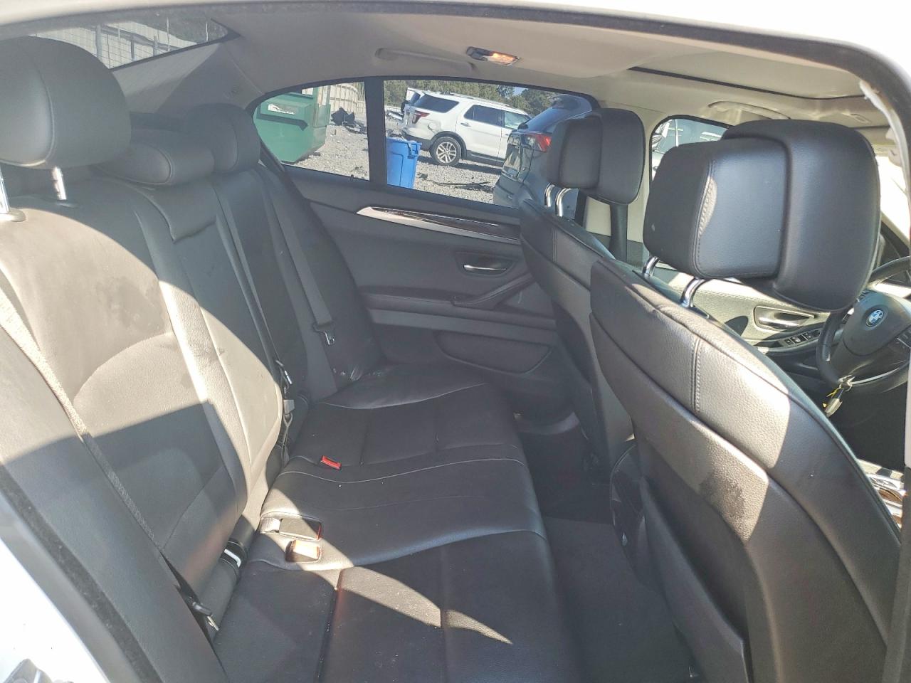 2013 Bmw 535 I White vin: WBAFR7C53DC819702