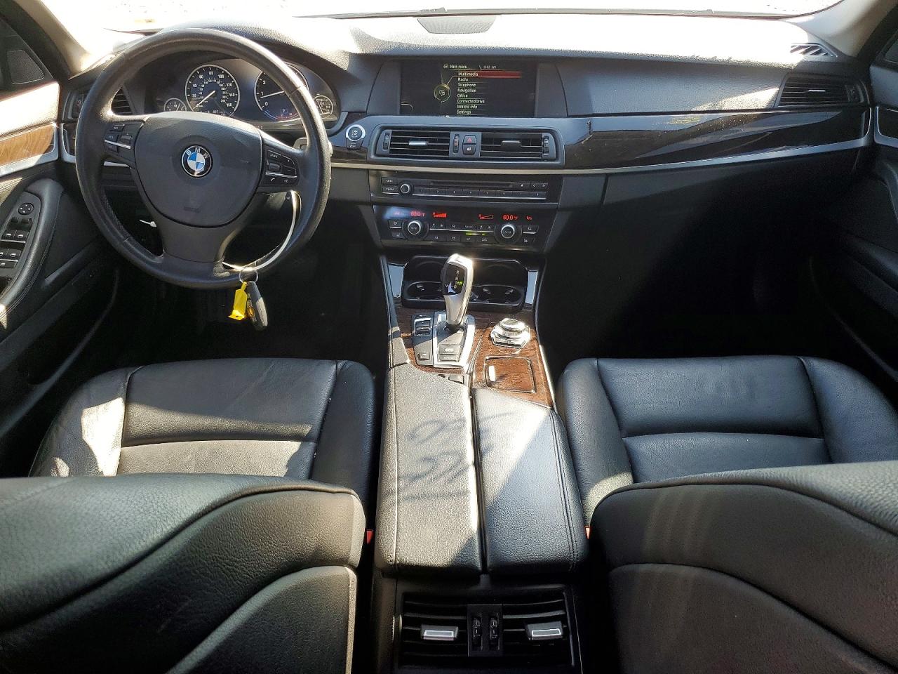 2013 Bmw 535 I White vin: WBAFR7C53DC819702