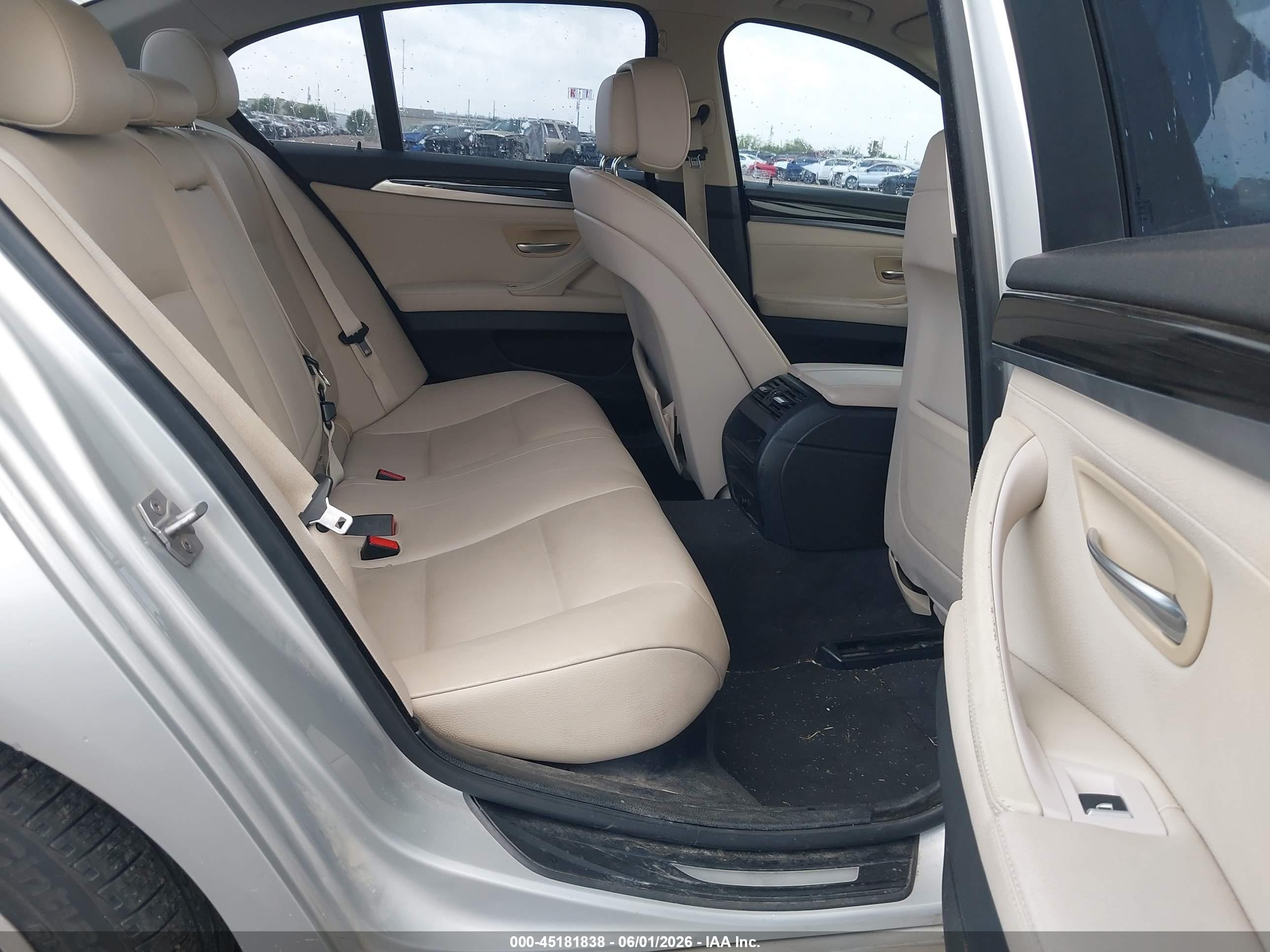 2013 Bmw 535i   Silver vin: WBAFR7C53DC820882