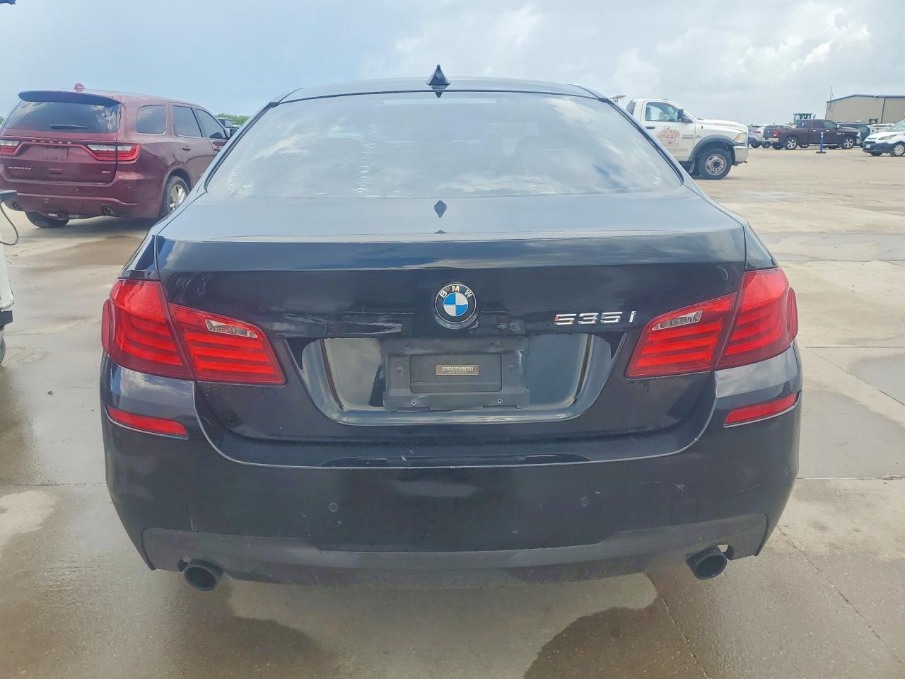 2013 Bmw 535 I Black vin: WBAFR7C53DC822325